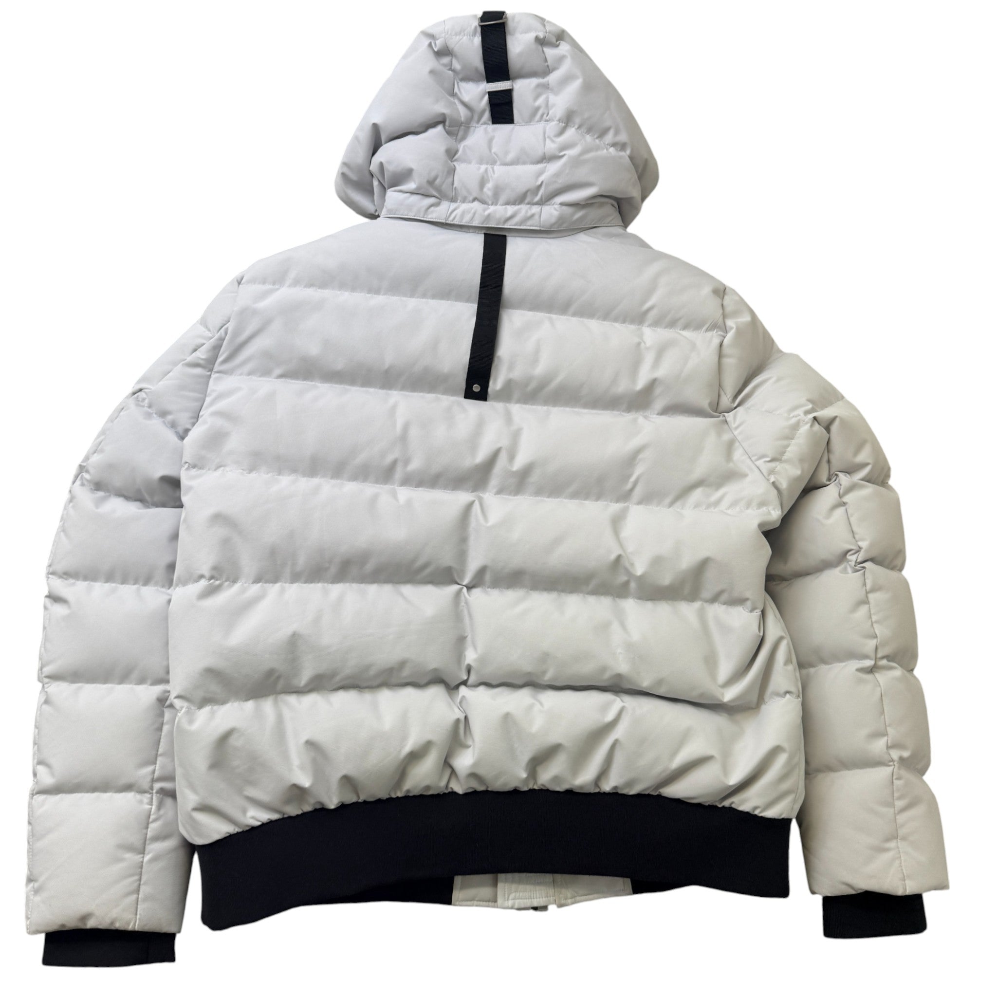 Men's Cloud Bomber Down Jacket White Size XXL