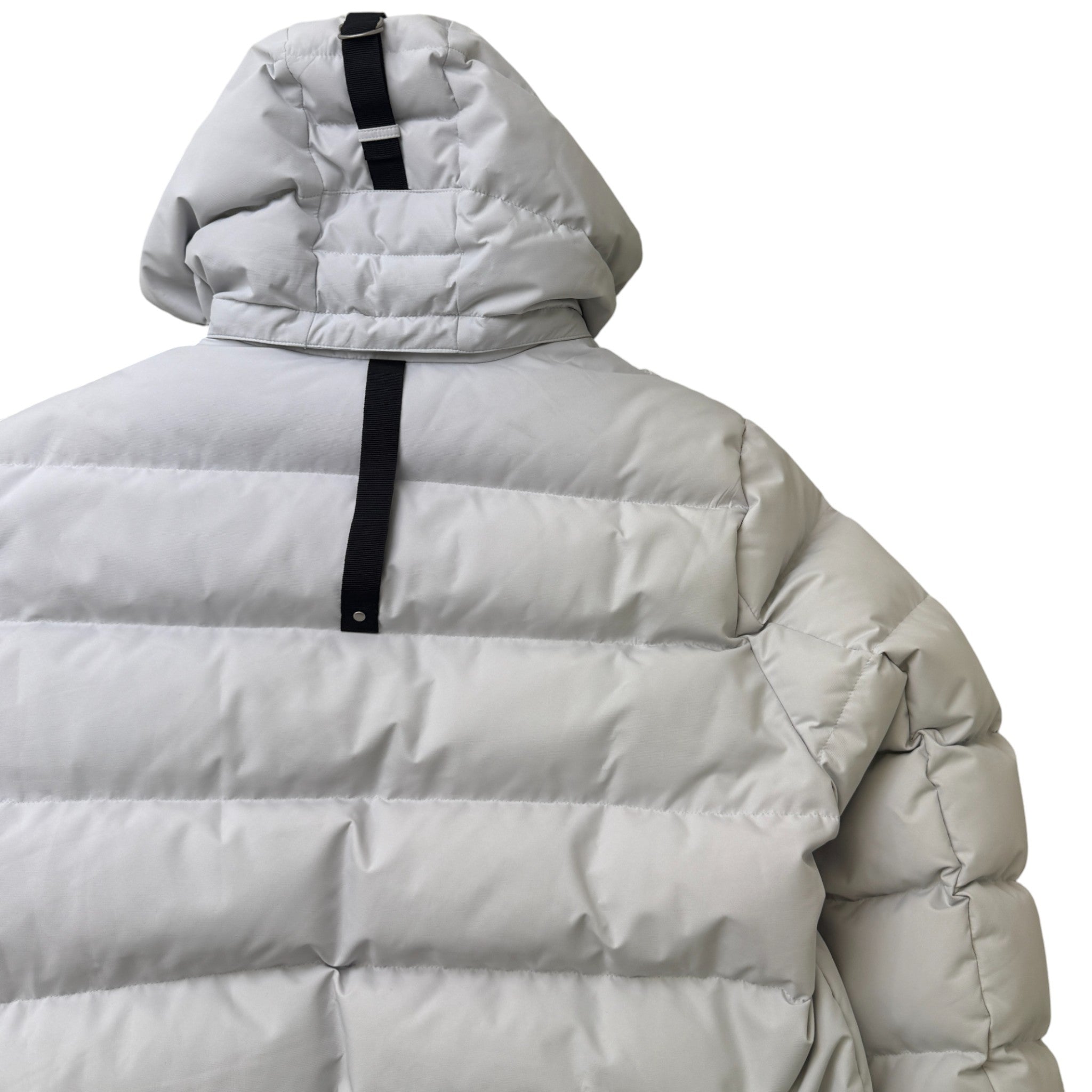 Men's Cloud Bomber Down Jacket White Size XXL