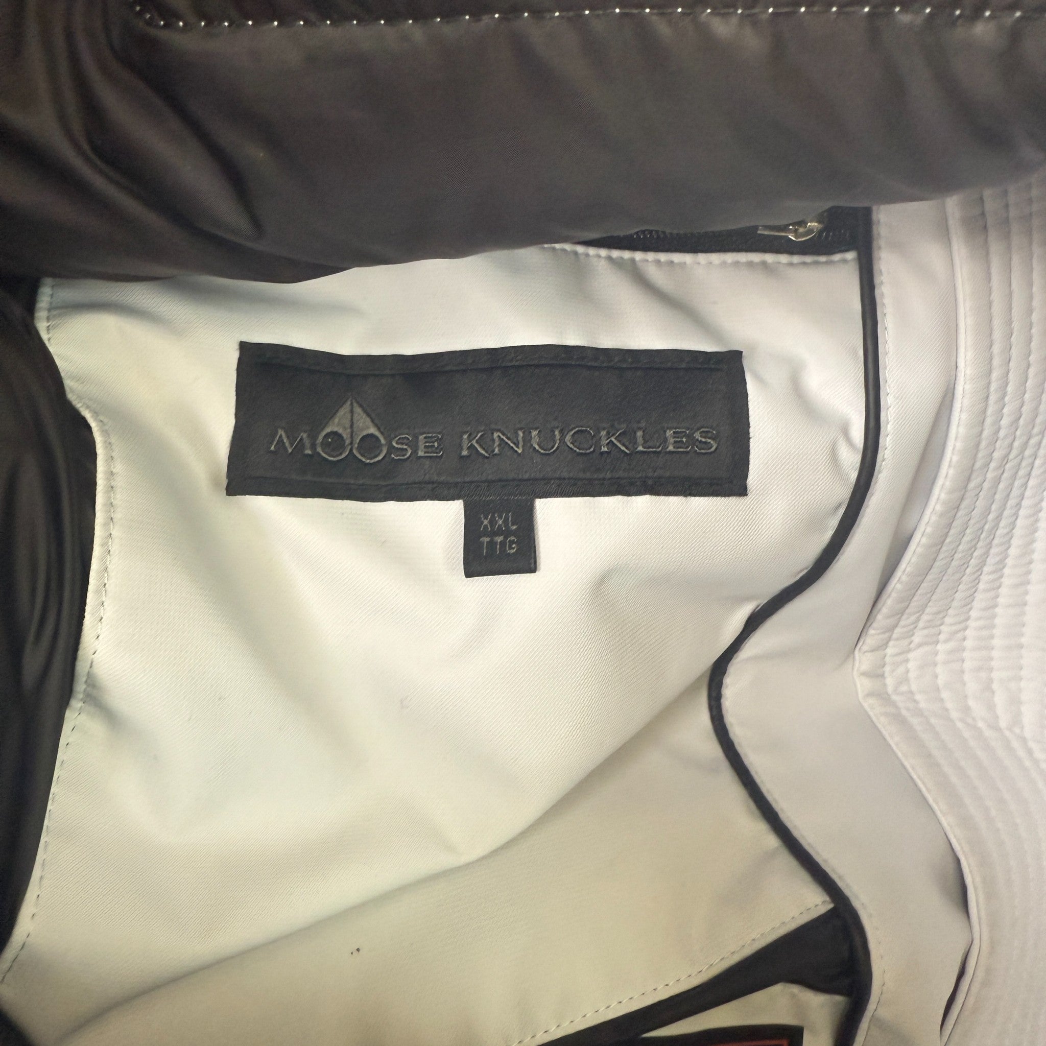 Men's Cloud Bomber Down Jacket White Size XXL