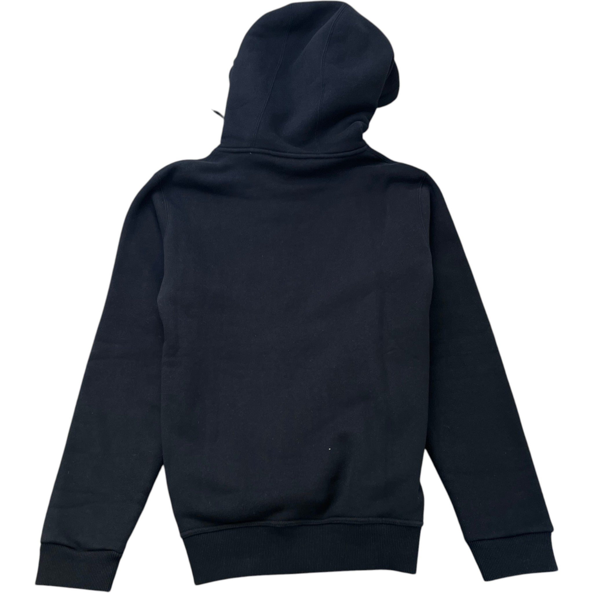 Men's Logo Print Hoodie Black Size S
