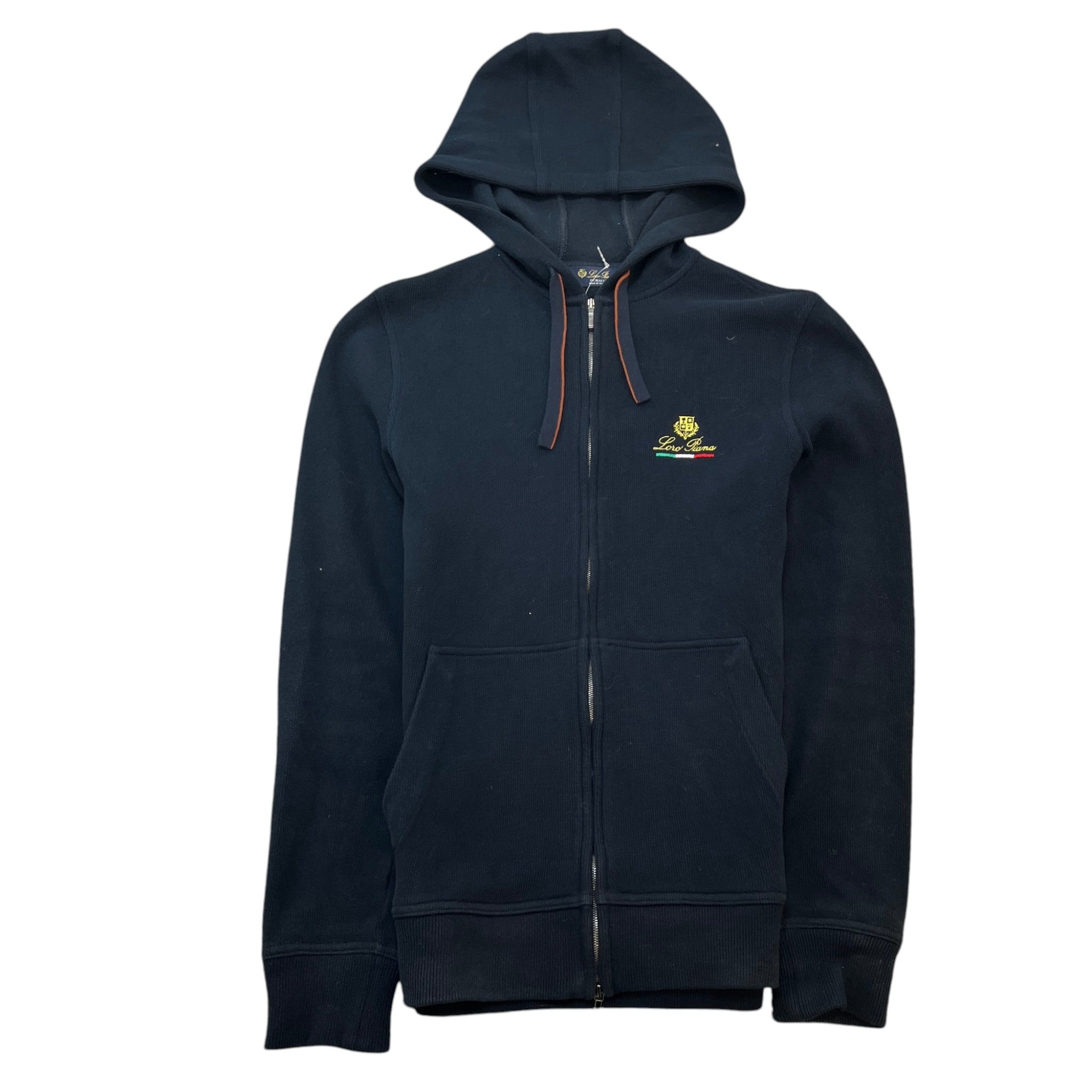 Men's Horsey Logo Hoodie Navy Size XS