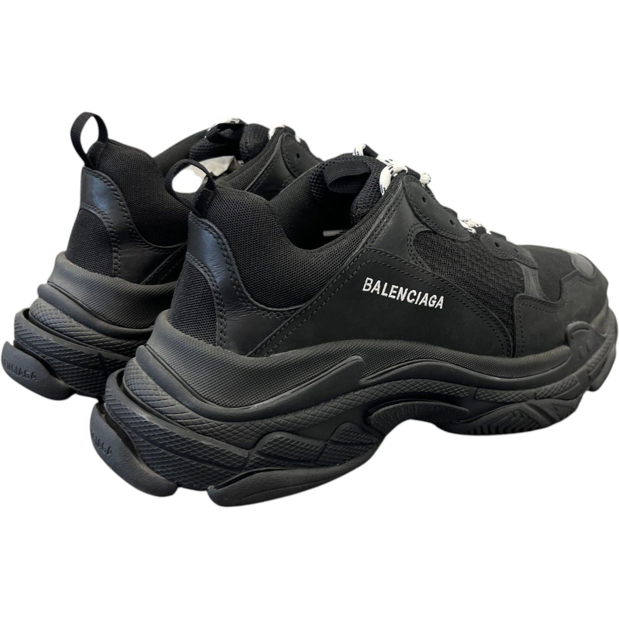 Men's Triple S Low Trainers Black Size EU 45 / UK 11