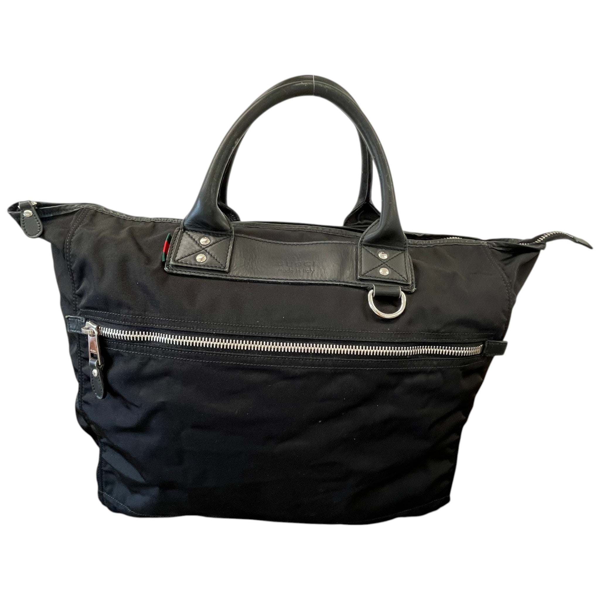 Nylon Business Travel Bag Black