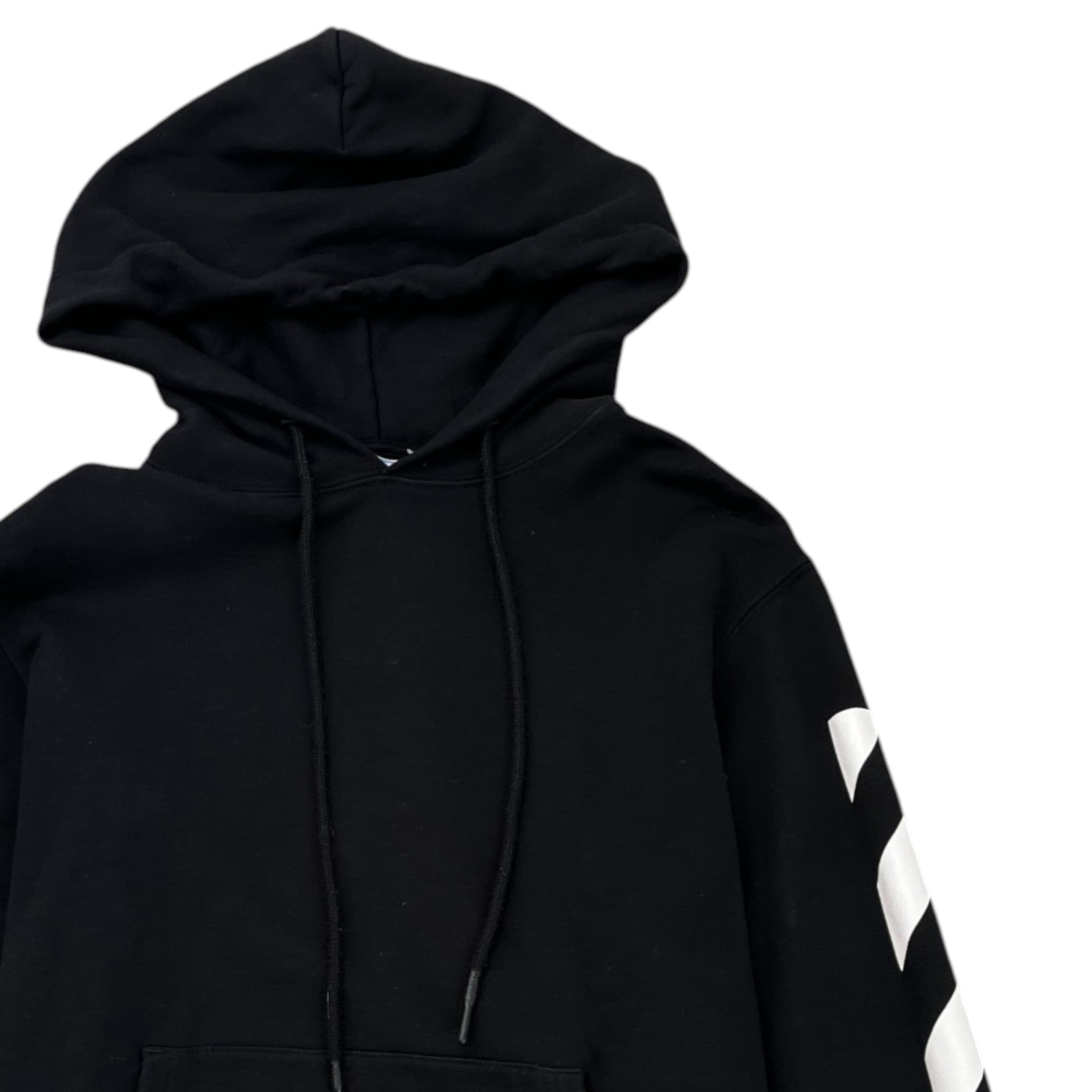 Men's Arrow Logo Hoodie Black Size S
