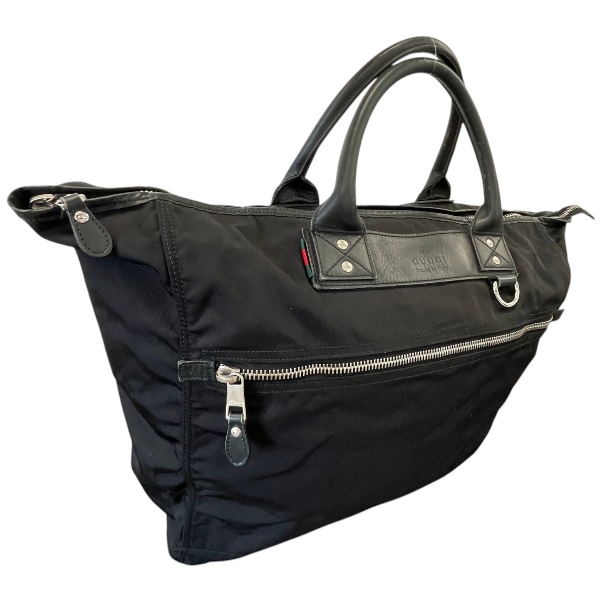 Nylon Business Travel Bag Black
