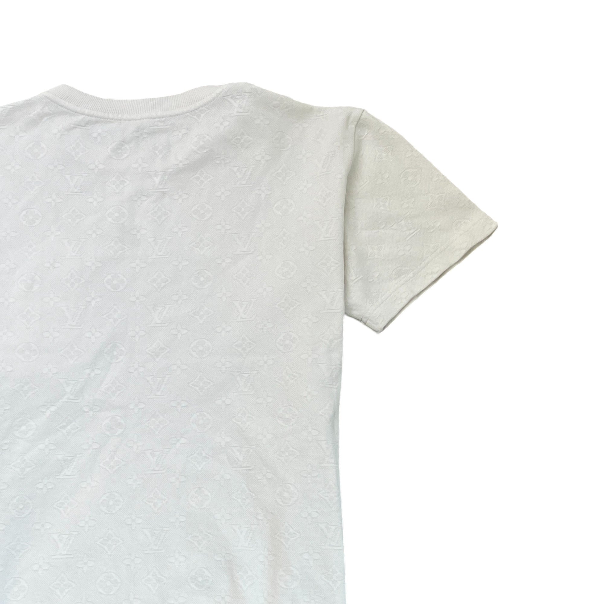 Men's 3D Pocket Monogram T-Shirt White Size M