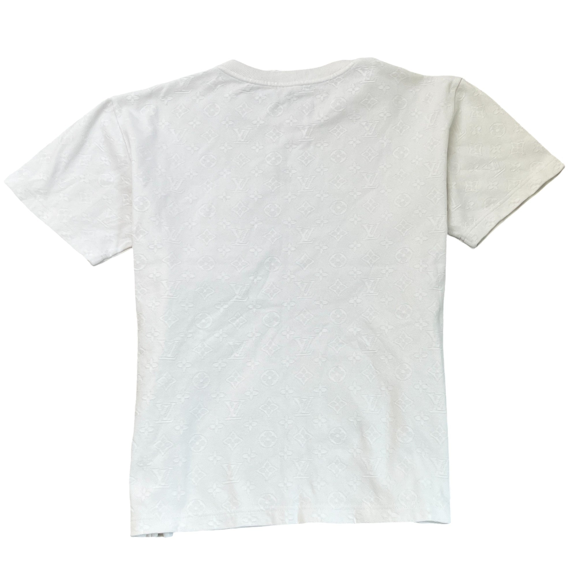 Men's 3D Pocket Monogram T-Shirt White Size M
