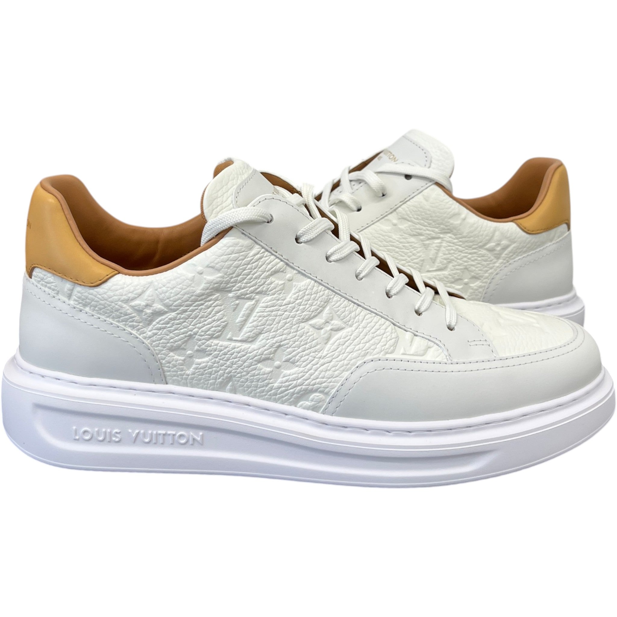 Men's Beverly Hills Low Trainers White Size EU 42.5 / UK 8.5