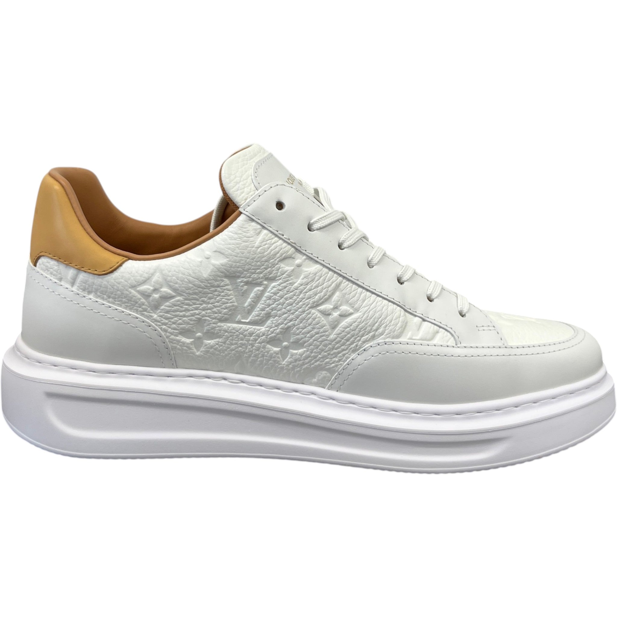 Men's Beverly Hills Low Trainers White Size EU 42.5 / UK 8.5