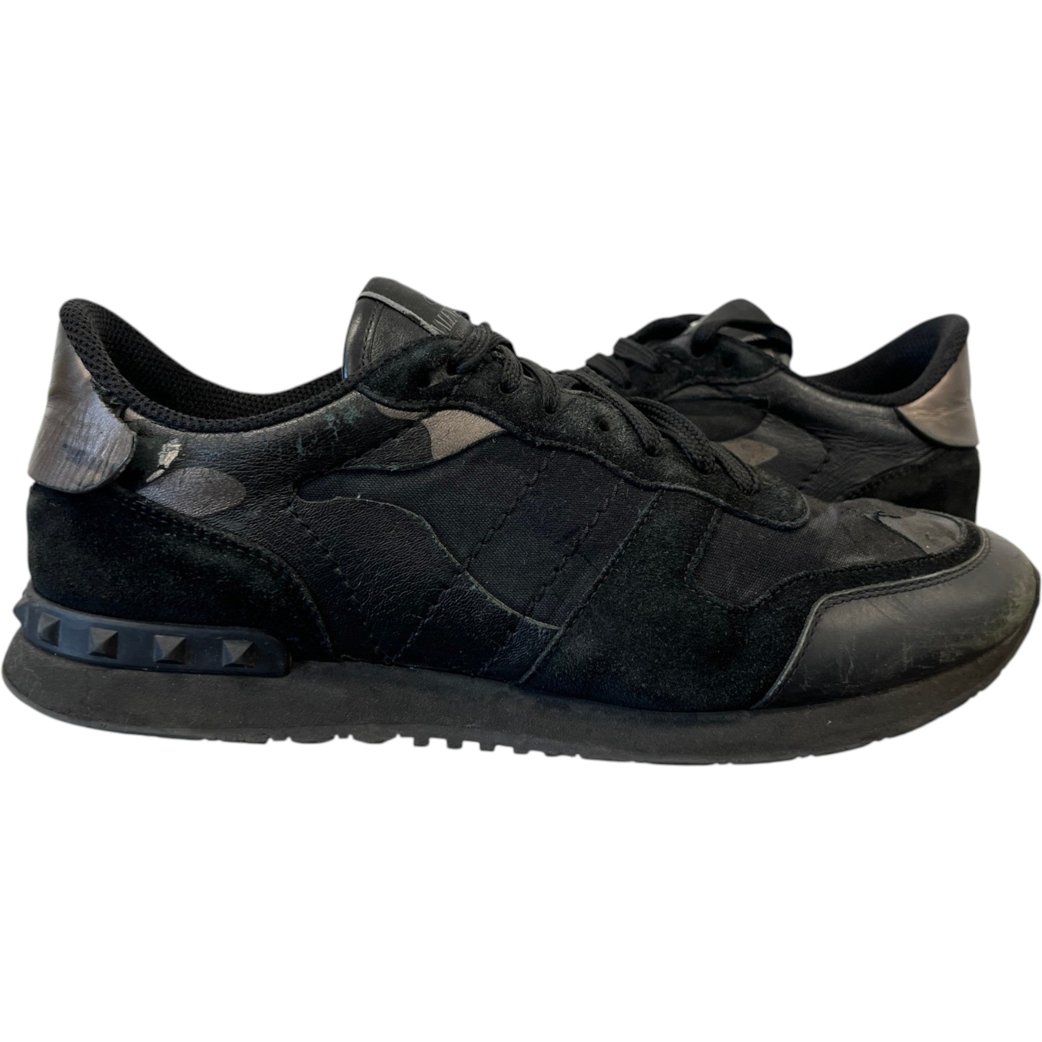 Men's Rock Runner Low Trainers Black Size EU 43 / UK 9