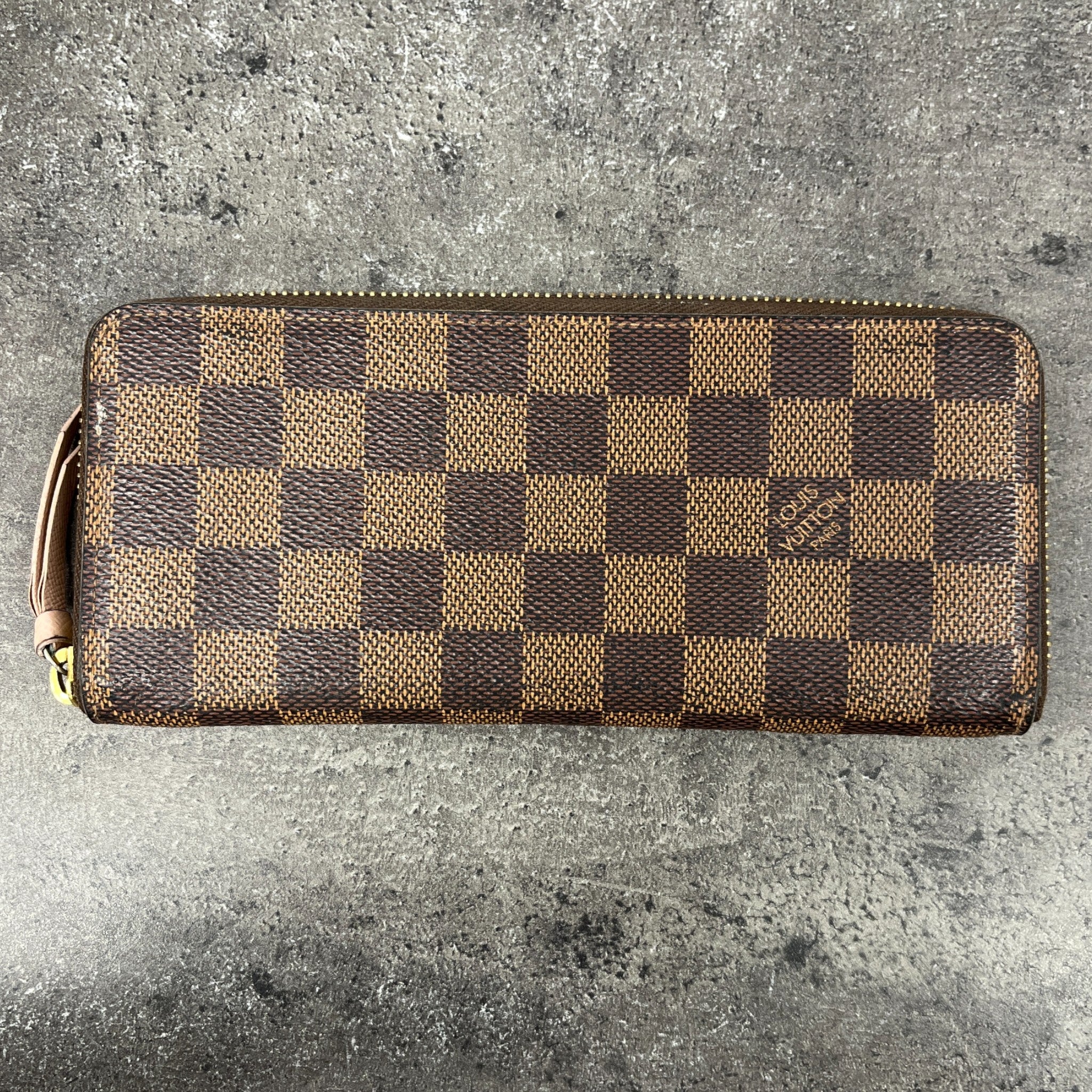 Women's Damier Ebene Clémence Purse Brown