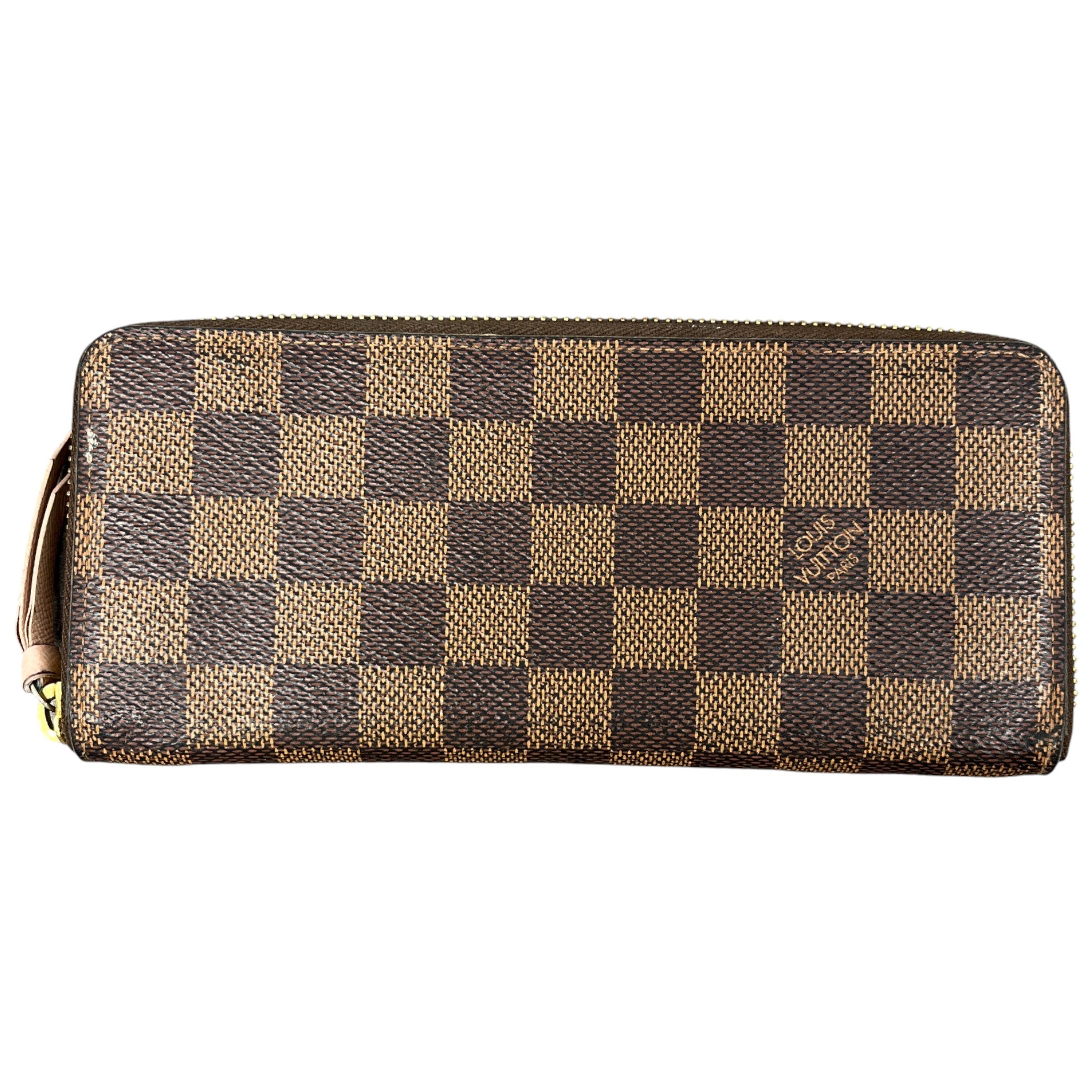 Women's Damier Ebene Clémence Purse Brown