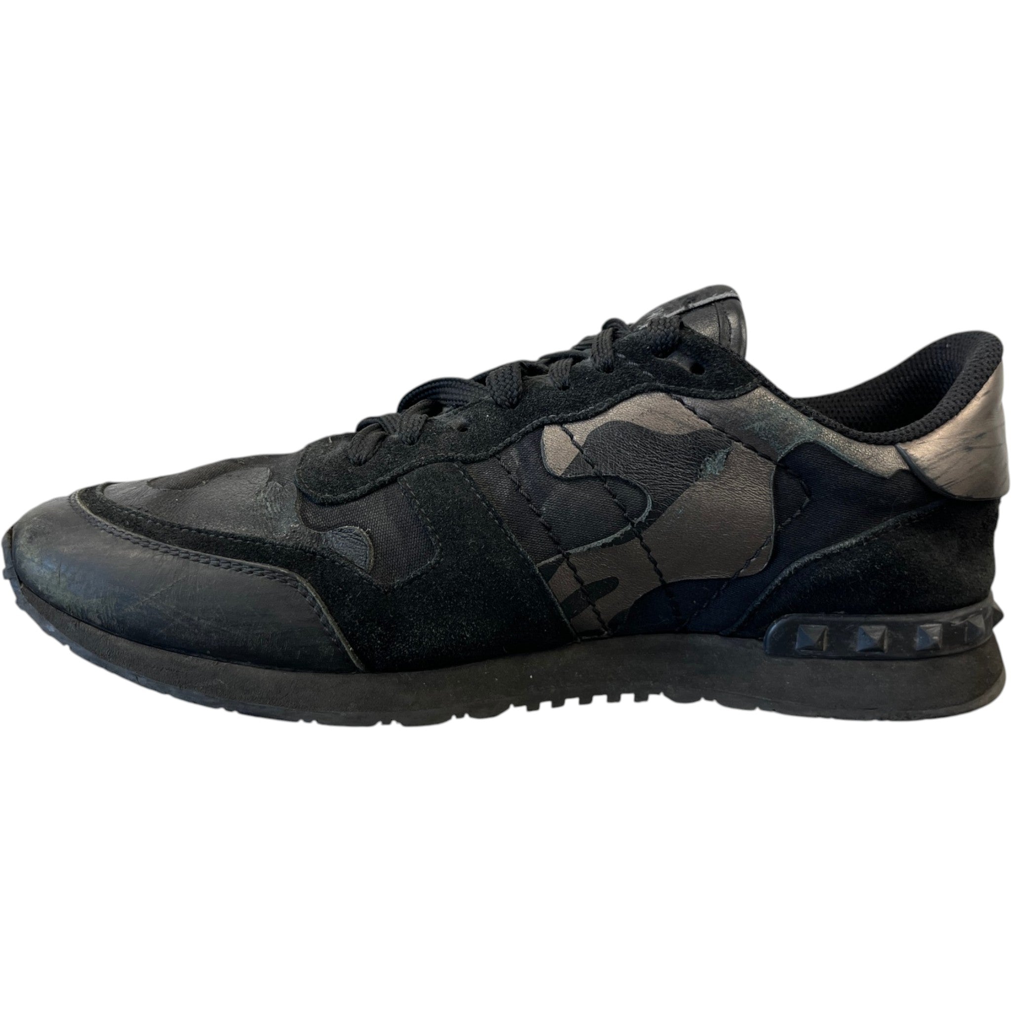 Men's Rock Runner Low Trainers Black Size EU 43 / UK 9