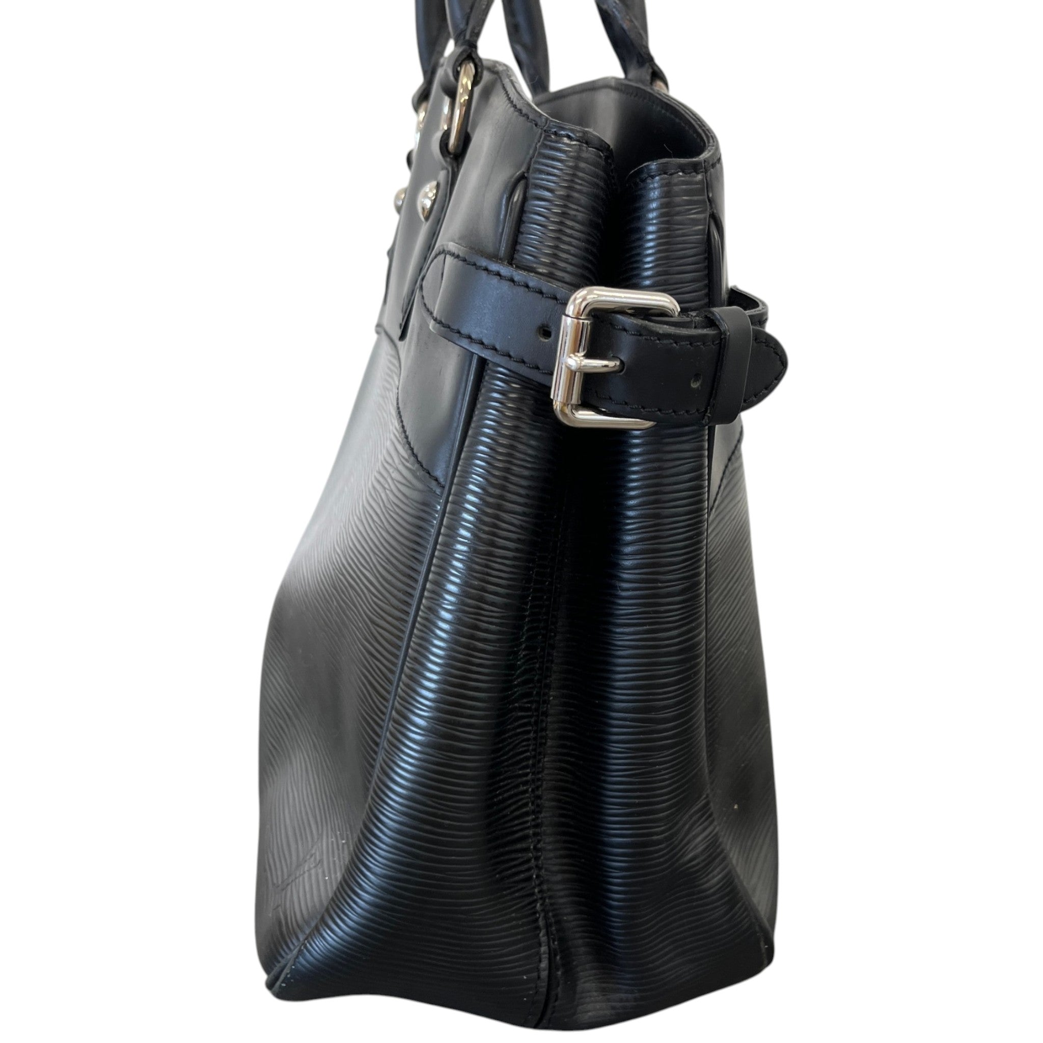 Women's Epi Leather Passy Pm Bag Black