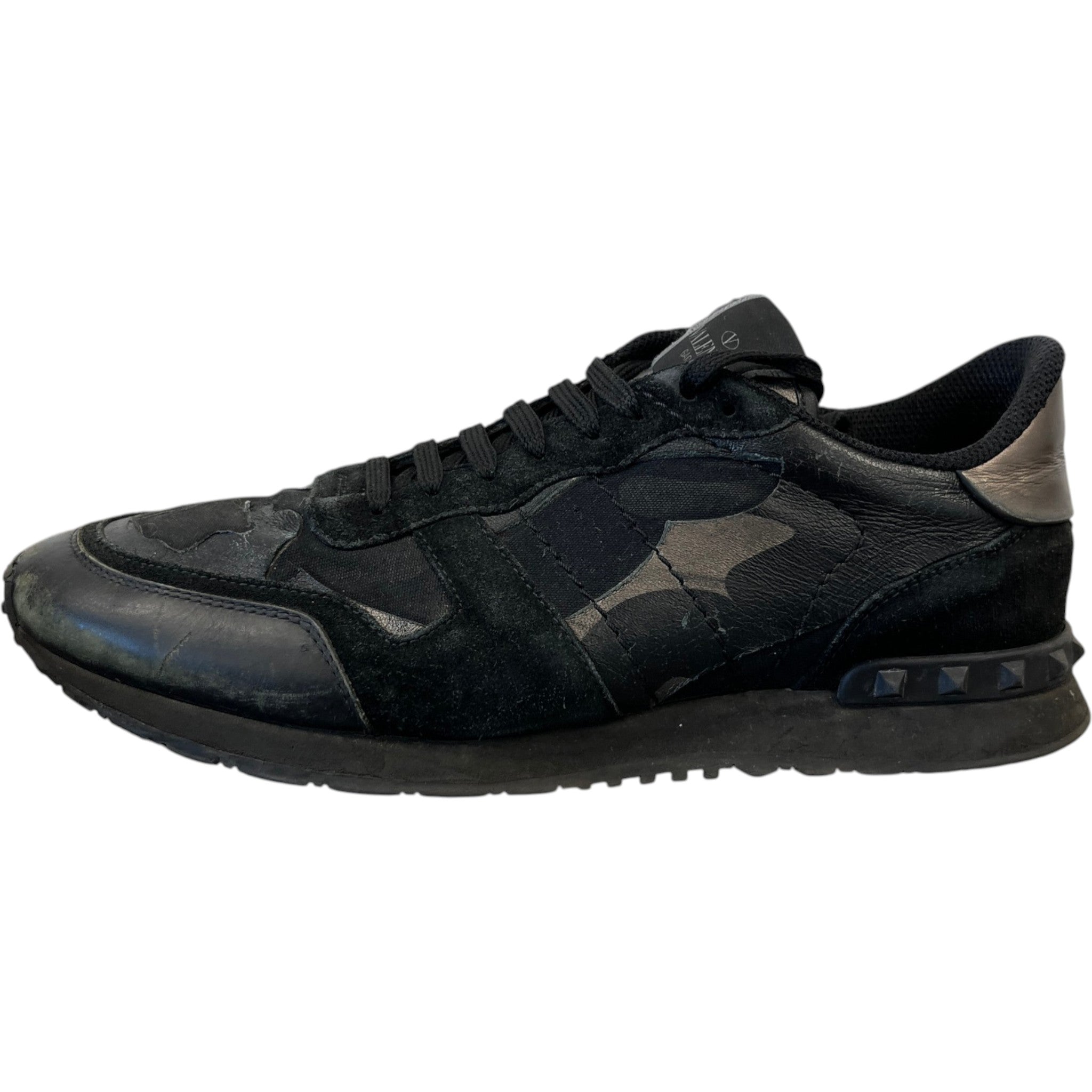 Men's Rock Runner Low Trainers Black Size EU 43 / UK 9
