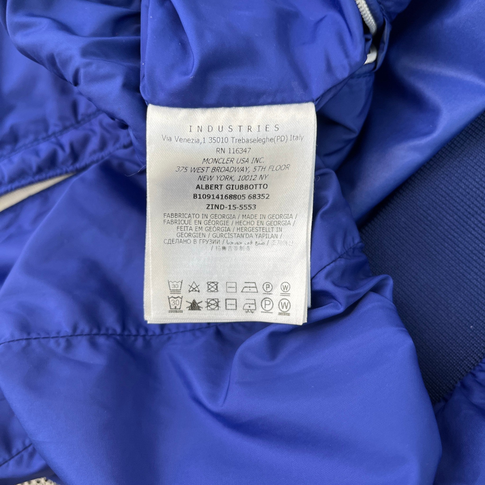 Men's Albert Jacket Blue Size 3 / L