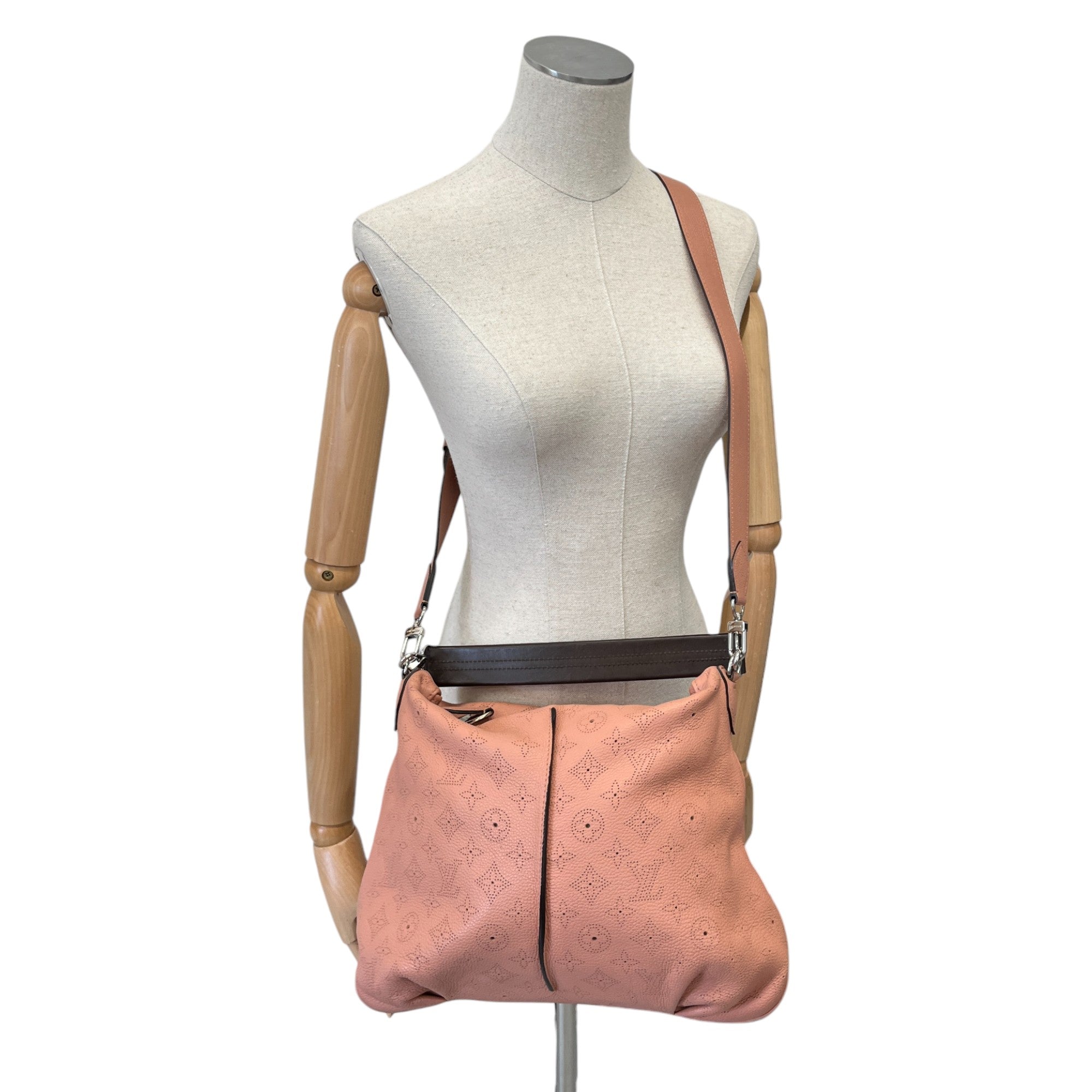 Women's Monogram Mahina Selene Pm Handbag Pink