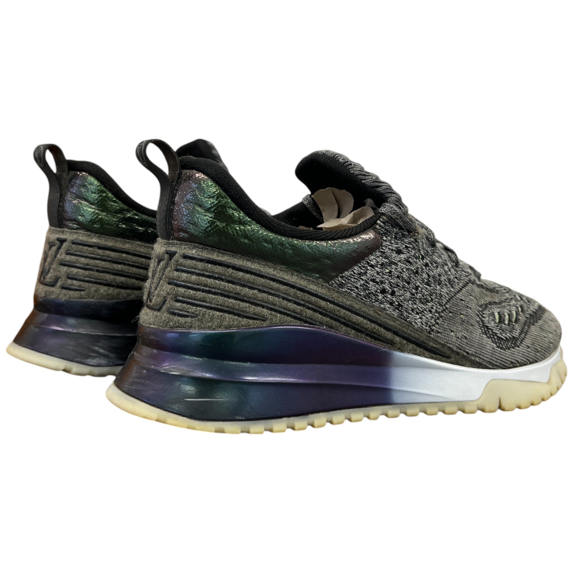 Men's Vnr Knit Low Trainers Grey Size EU 44 / UK 10