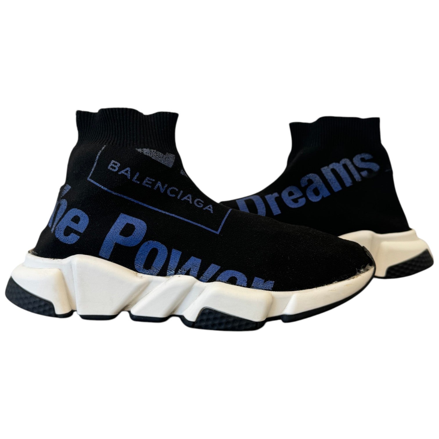 Men's Speed Sock High Trainers Black Size EU 40 / UK 6