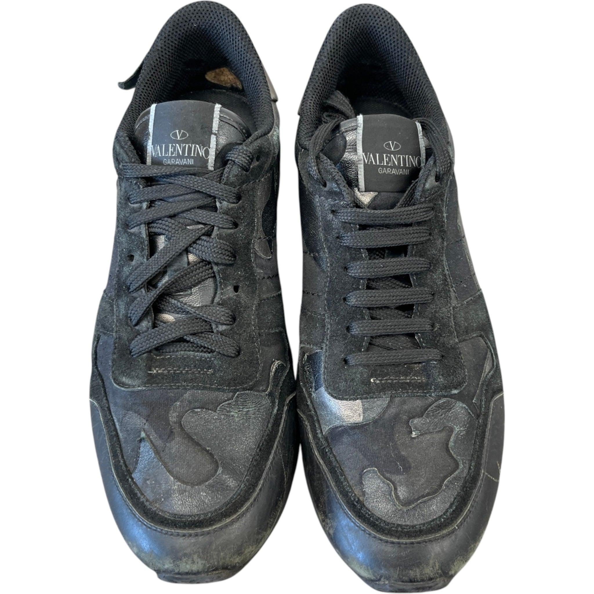 Men's Rock Runner Low Trainers Black Size EU 43 / UK 9
