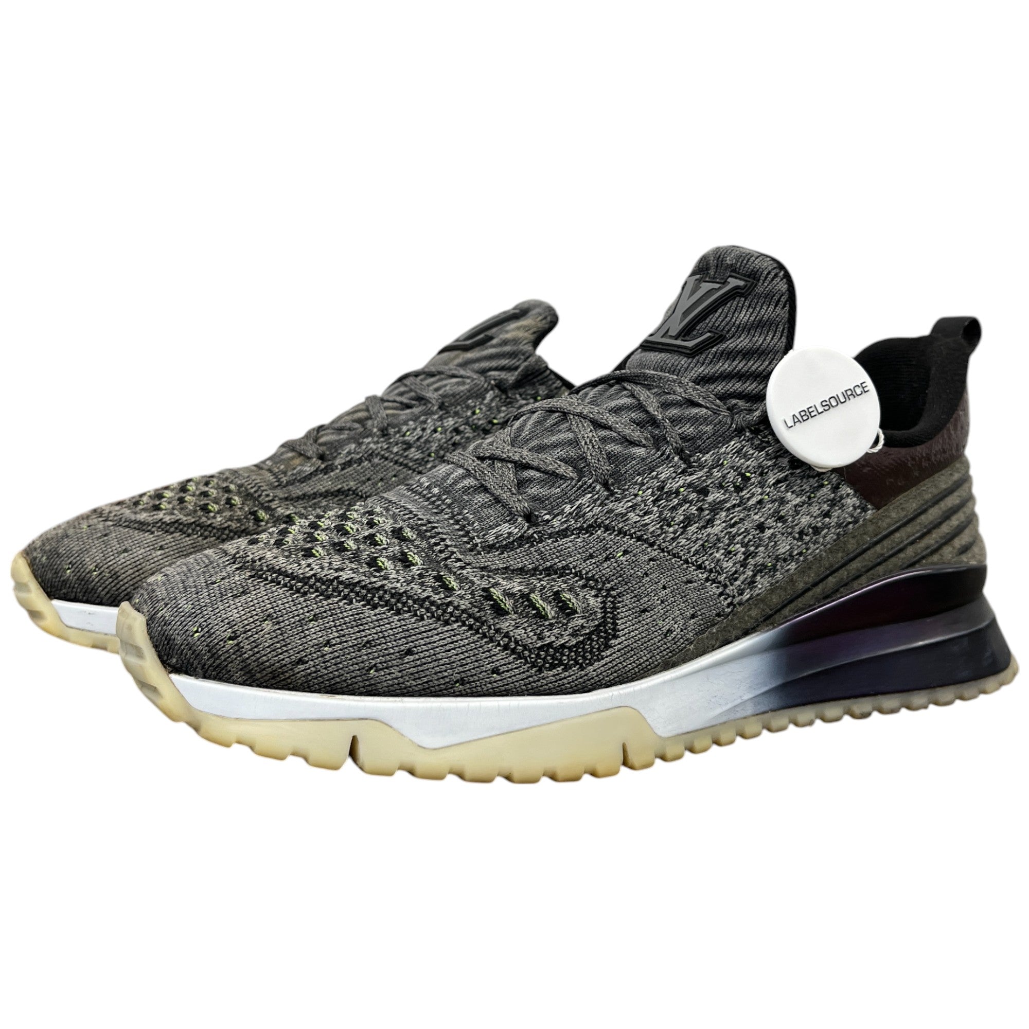 Men's Vnr Knit Low Trainers Grey Size EU 44 / UK 10