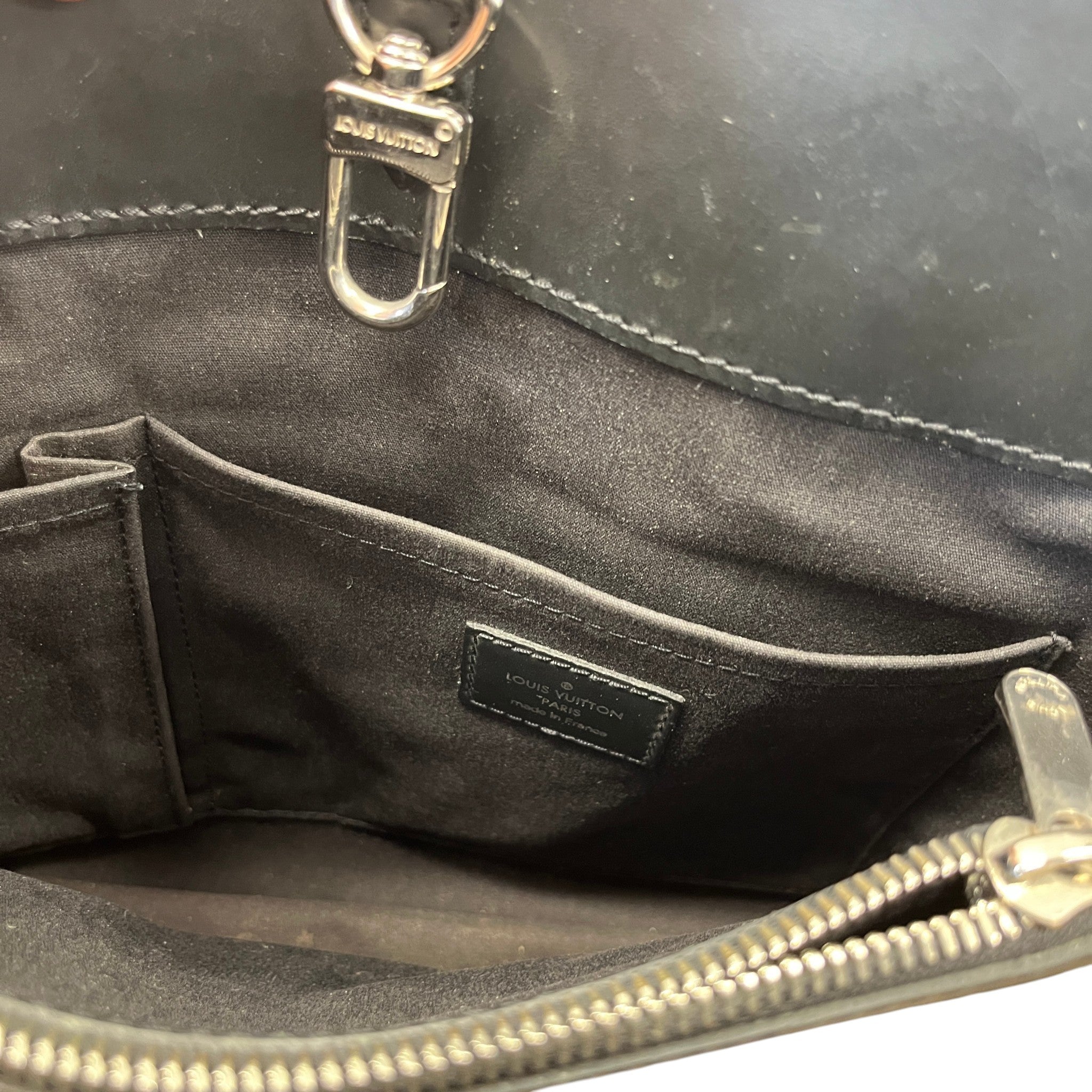 Women's Epi Leather Passy Pm Bag Black
