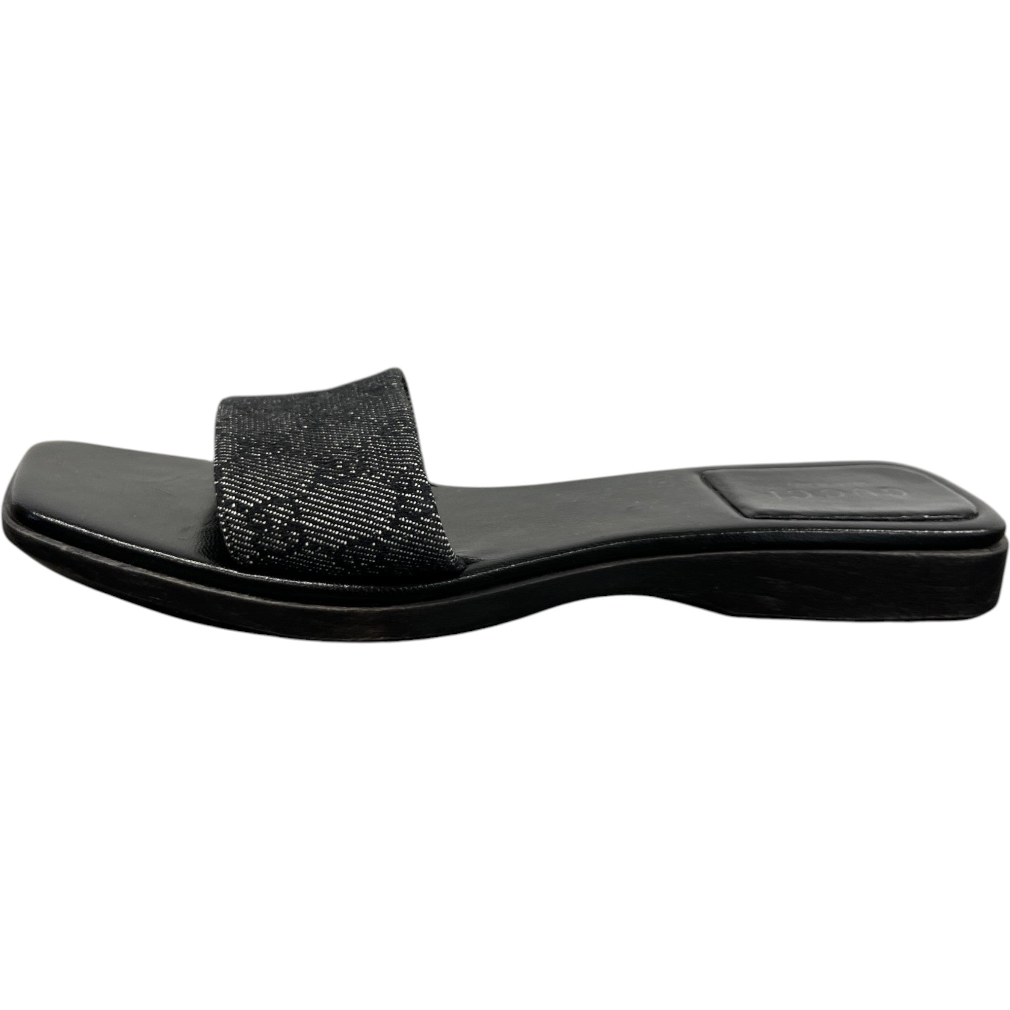 Women's Gg Supreme Platform Sandals Black Size EU 40 / UK 7