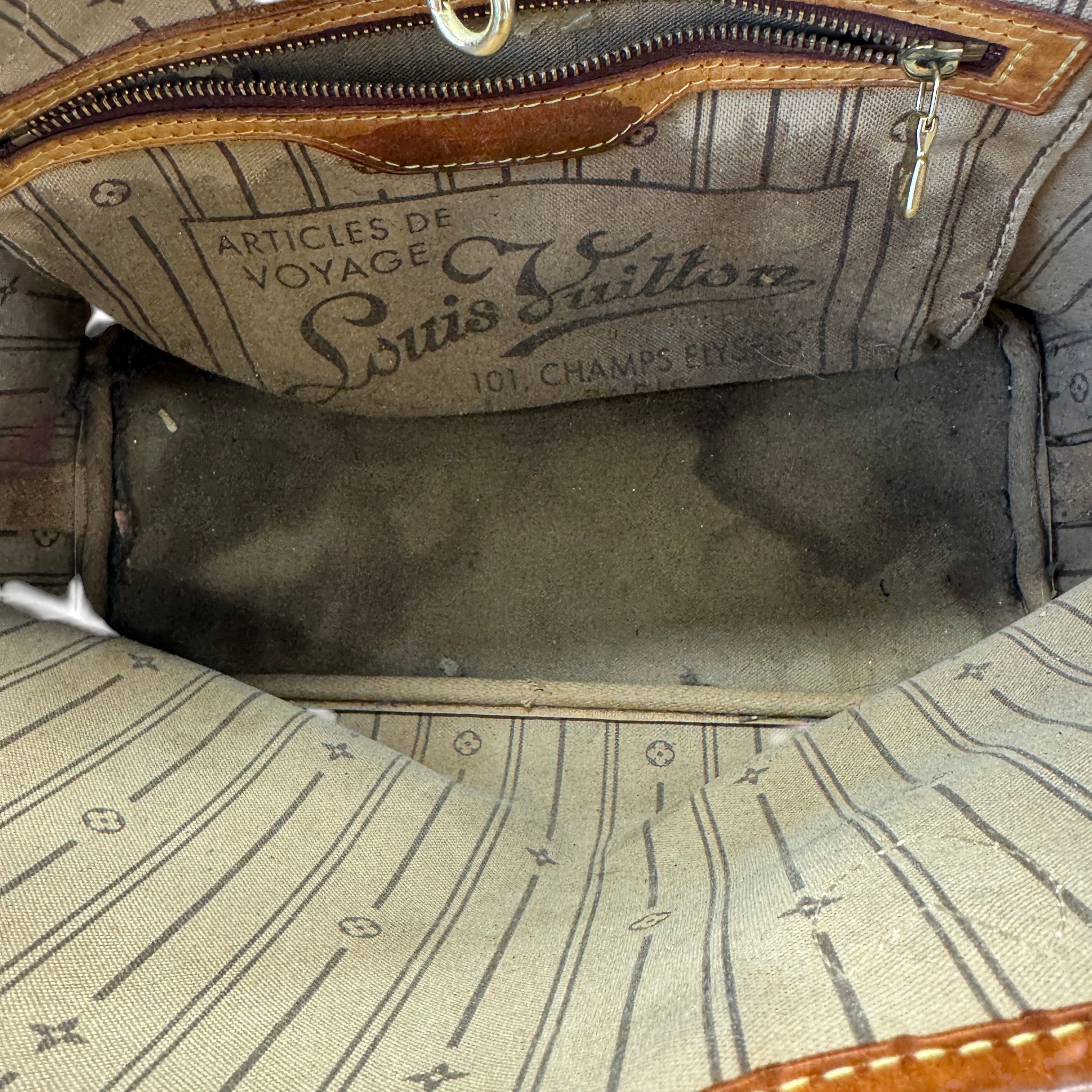 Women's Monogram Neverfull Pm Bag Brown