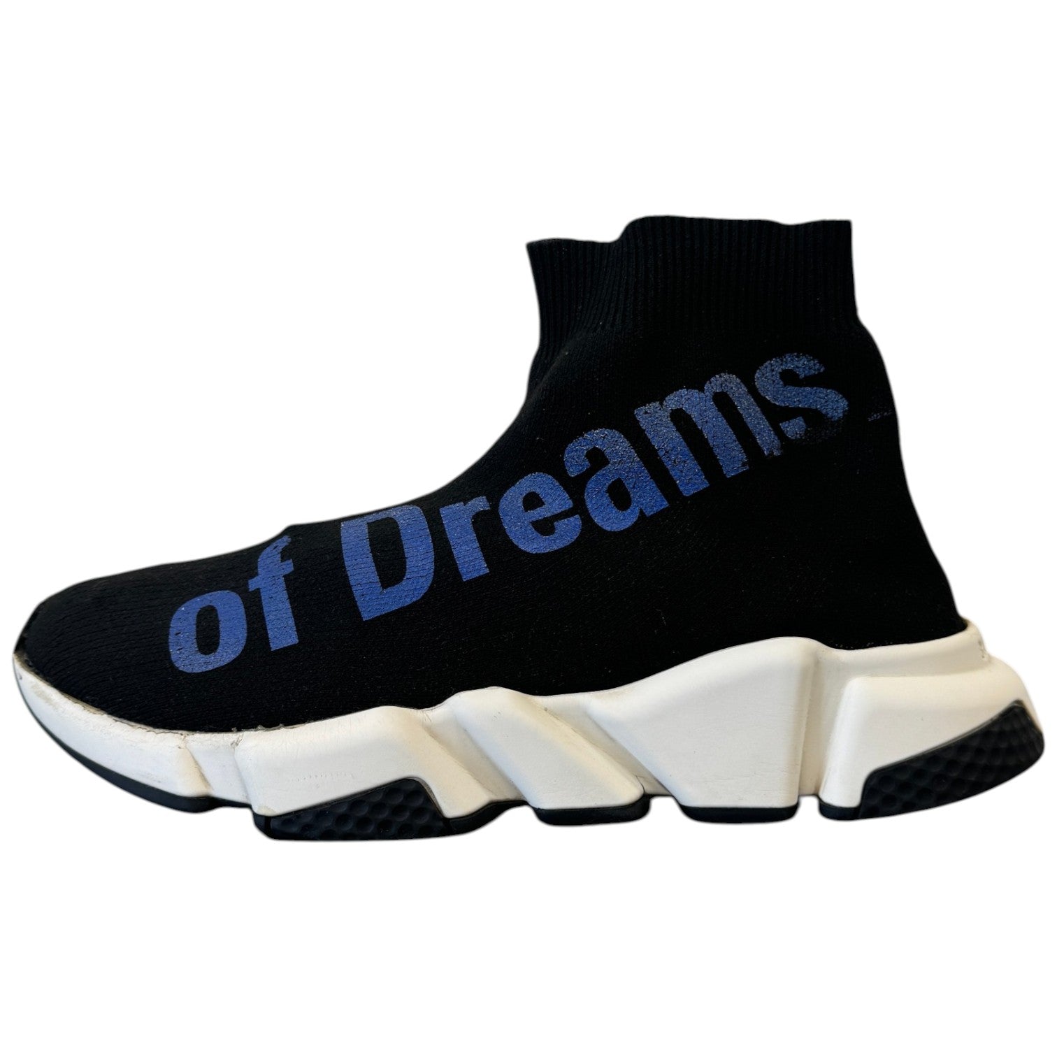 Men's Speed Sock High Trainers Black Size EU 40 / UK 6