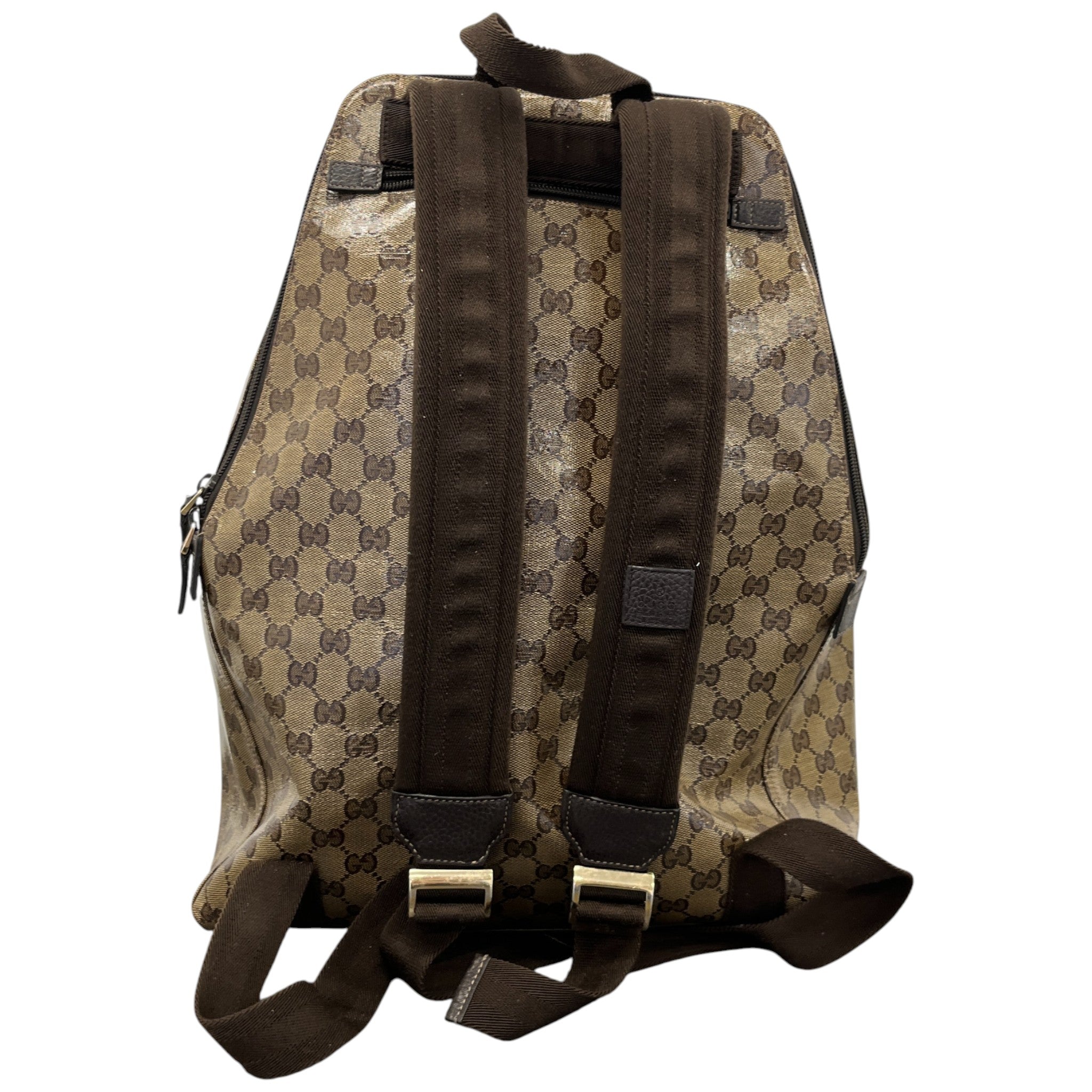 Men's Vintage Gg Canvas Backpack Brown