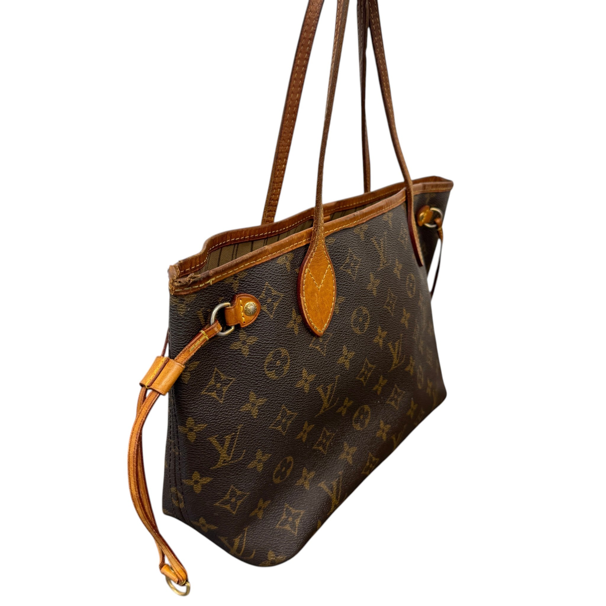 Women's Monogram Neverfull Pm Bag Brown