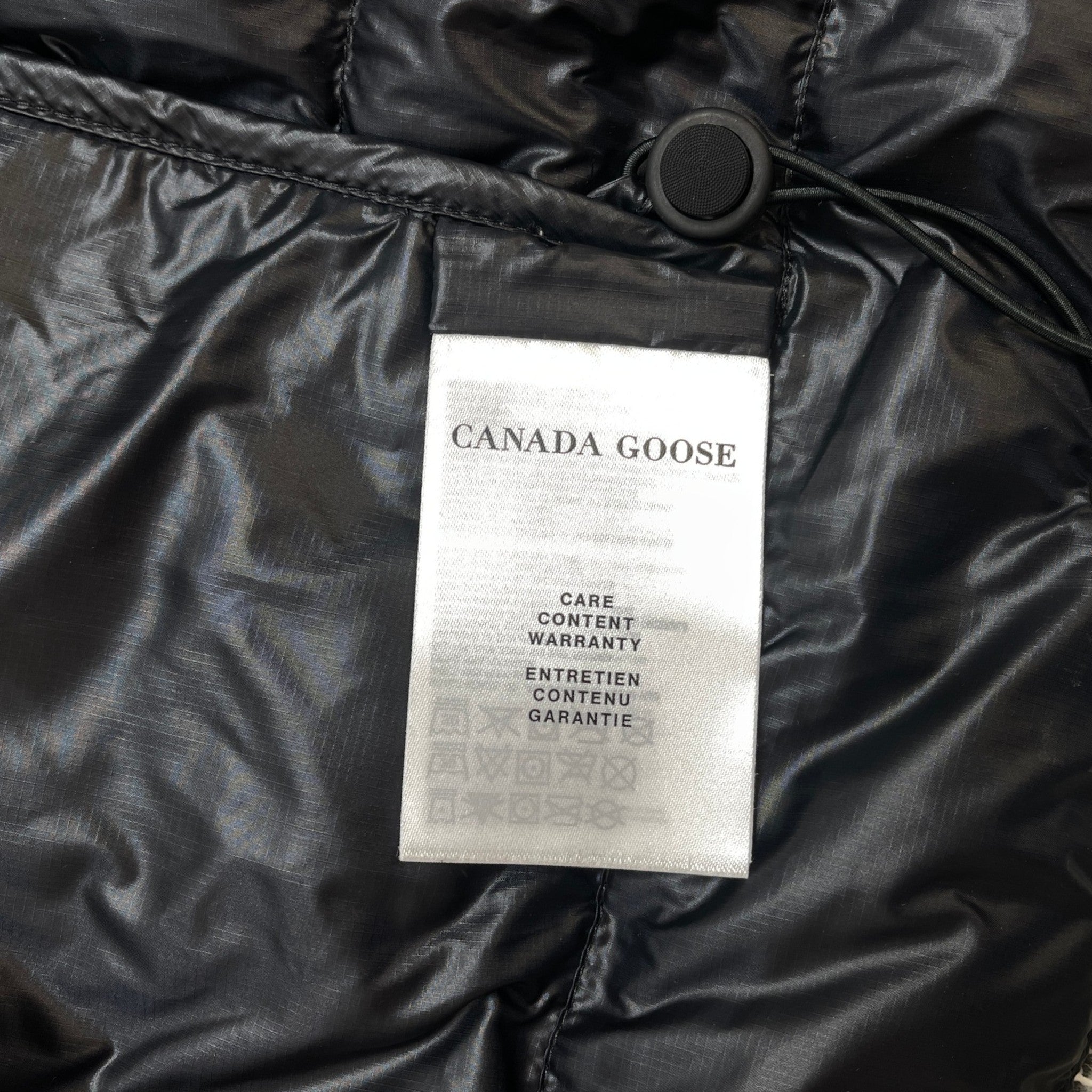 Men's Crofton Hoody Down Jacket Black Size XL