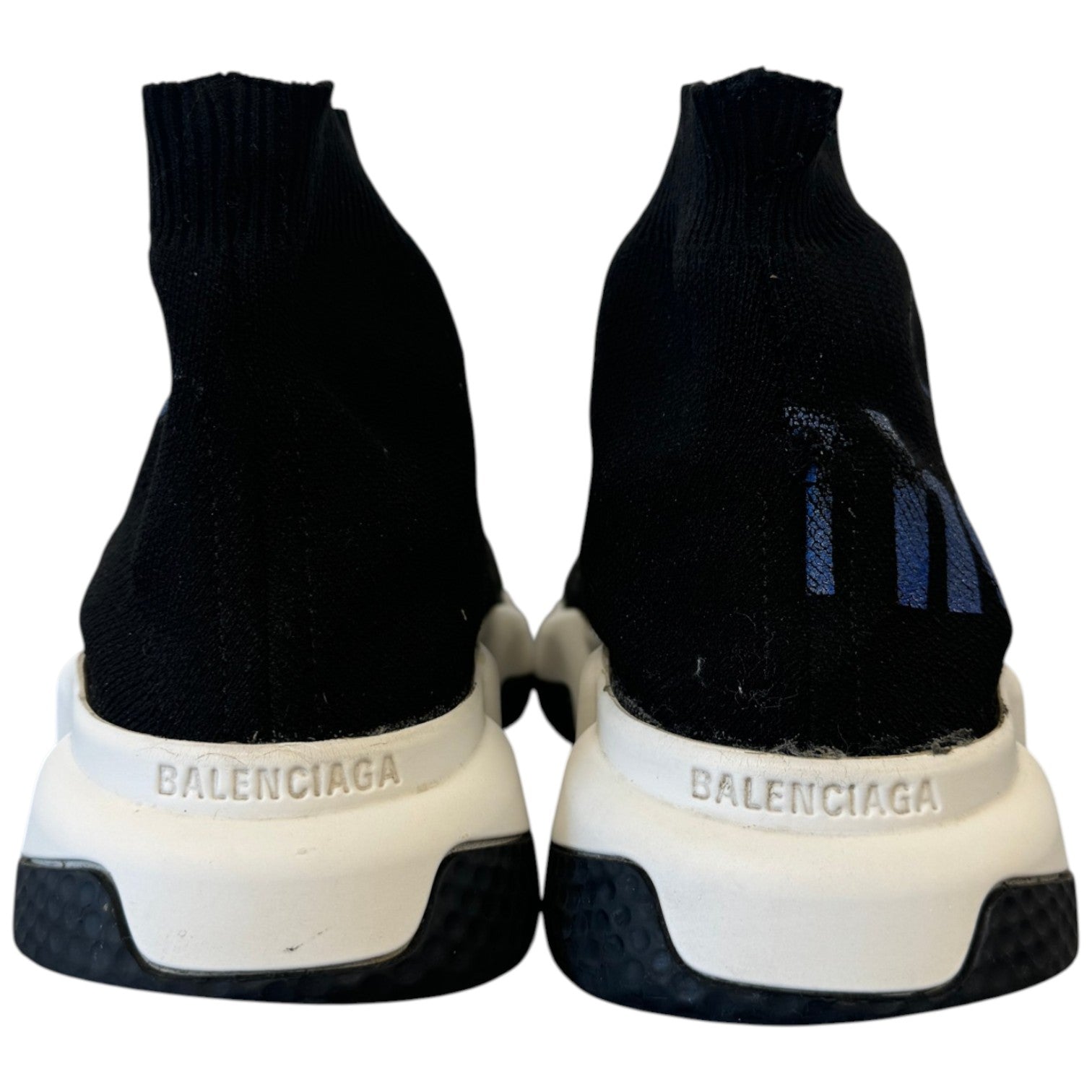 Men's Speed Sock High Trainers Black Size EU 40 / UK 6