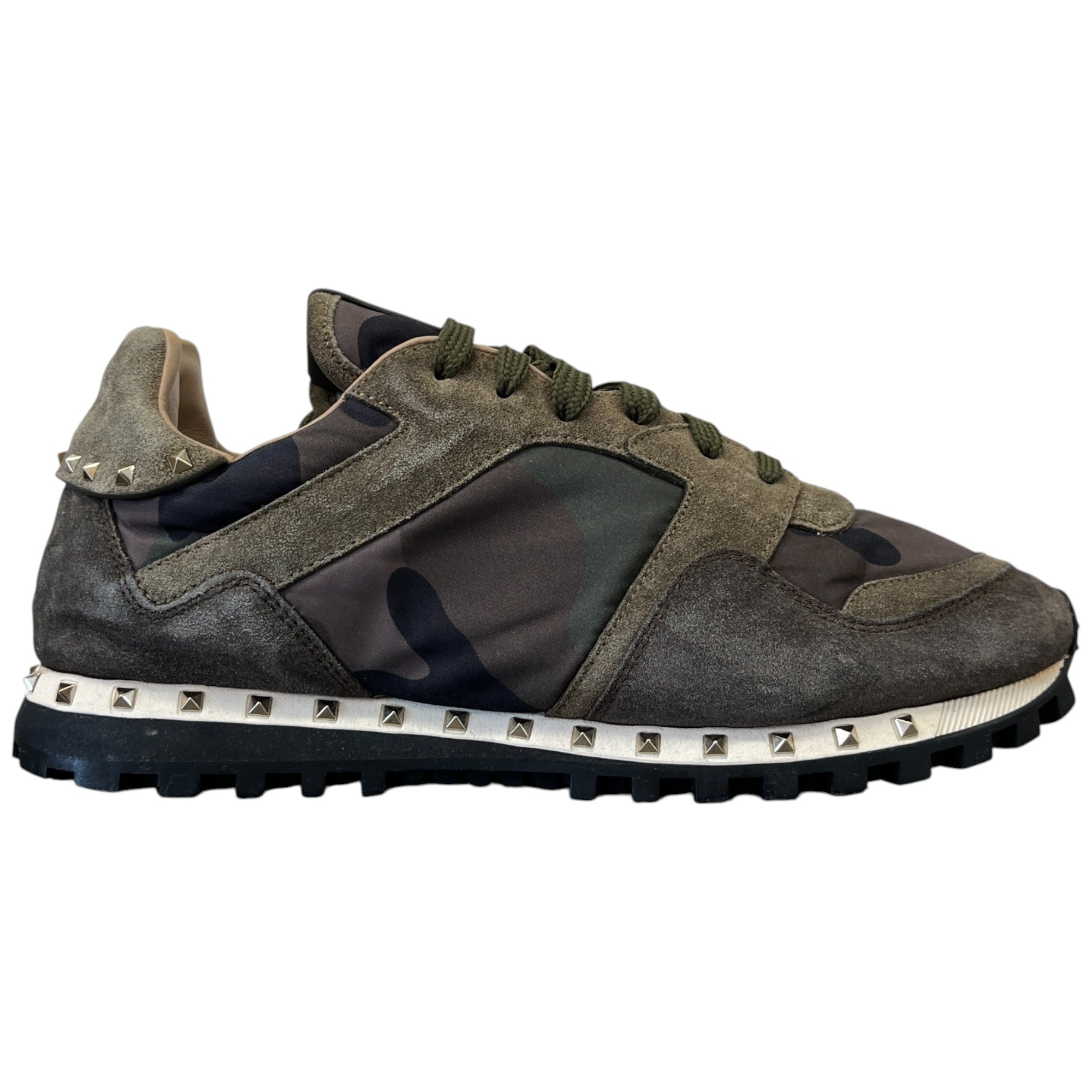 Men's Rock Runner Low Trainers Khaki Size EU 42 / UK 8