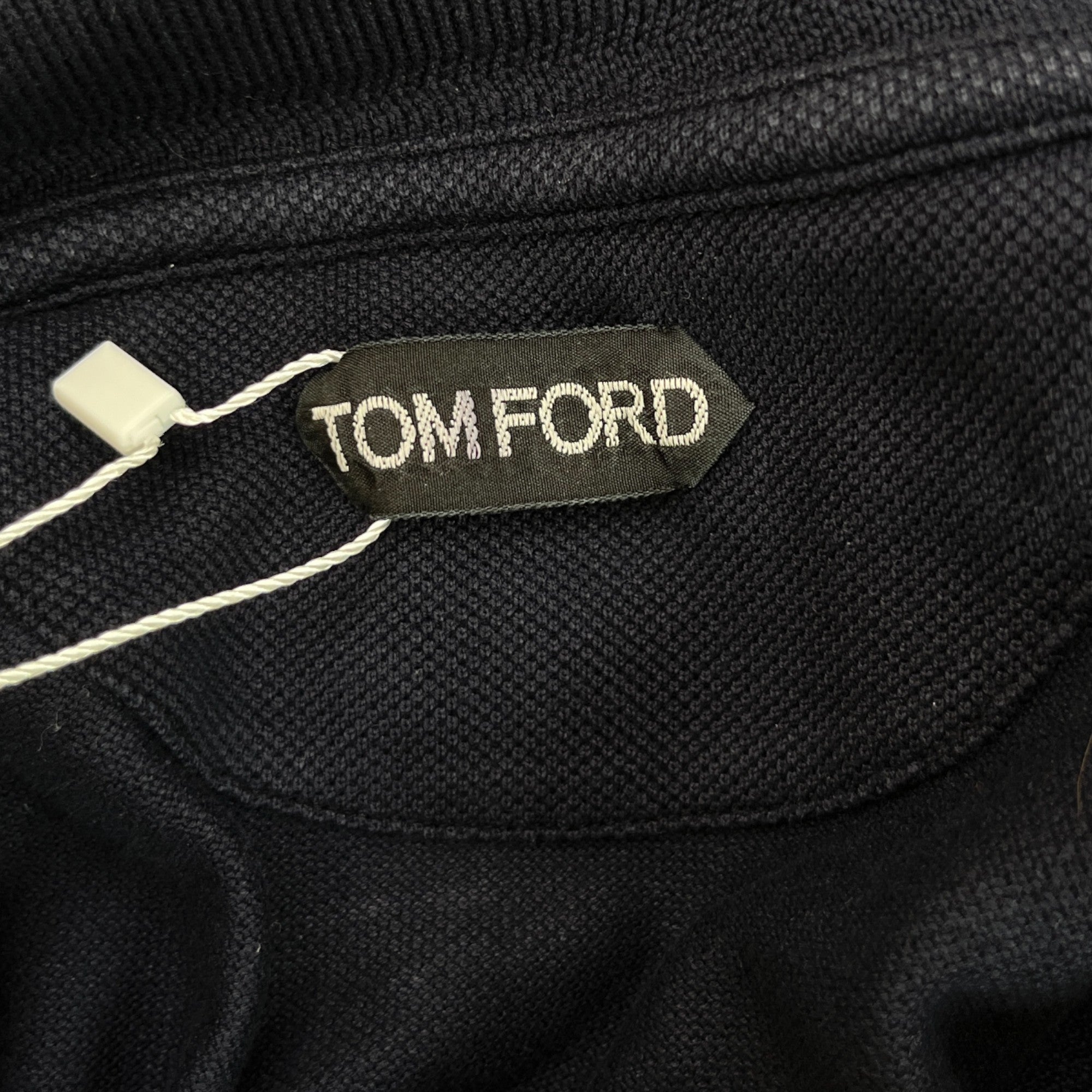 Men's Plain Polo Shirt Navy Size IT 48 / UK M