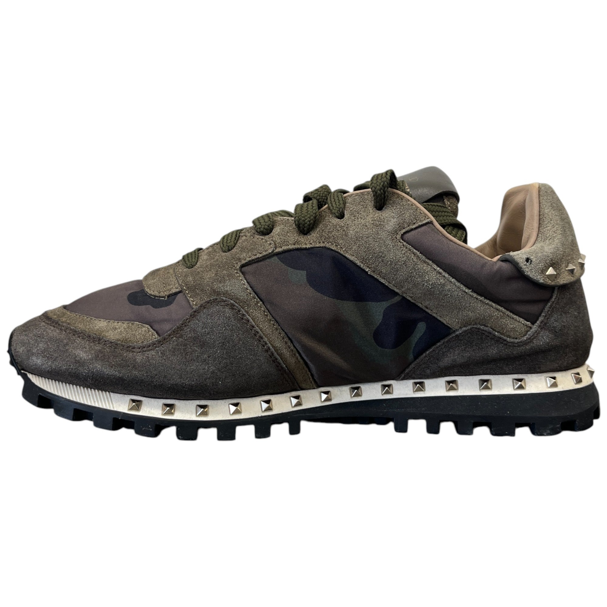 Men's Rock Runner Low Trainers Khaki Size EU 42 / UK 8