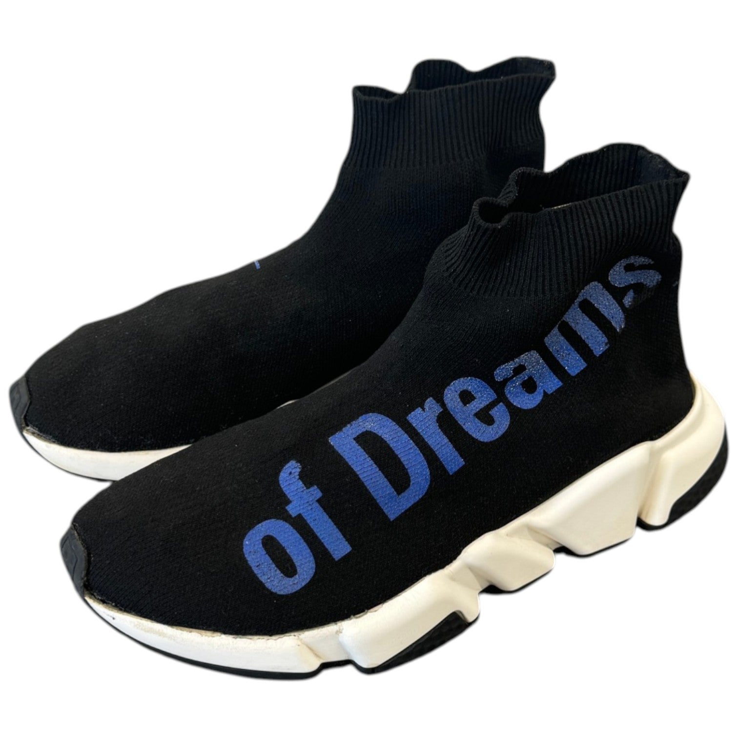 Men's Speed Sock High Trainers Black Size EU 40 / UK 6