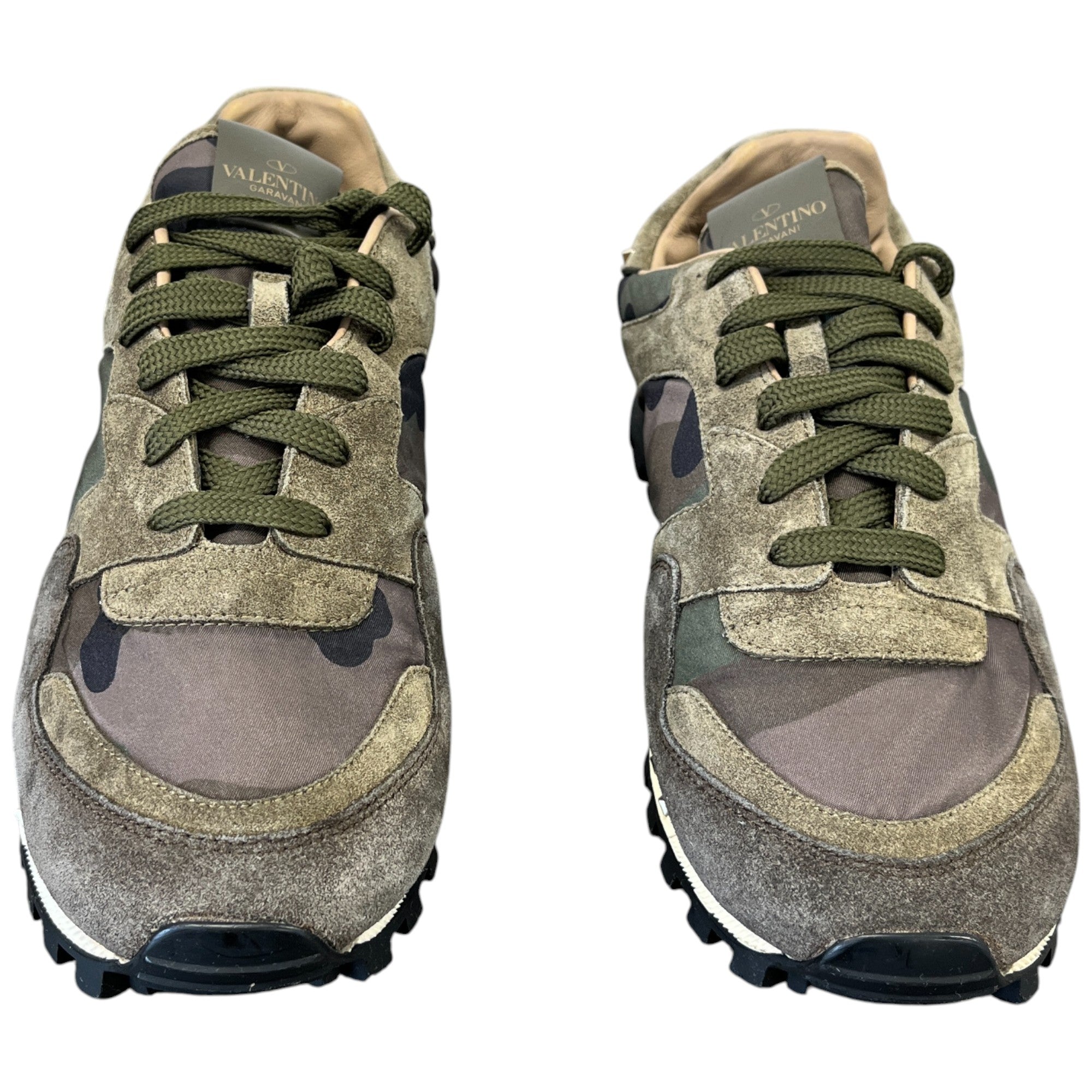 Men's Rock Runner Low Trainers Khaki Size EU 42 / UK 8