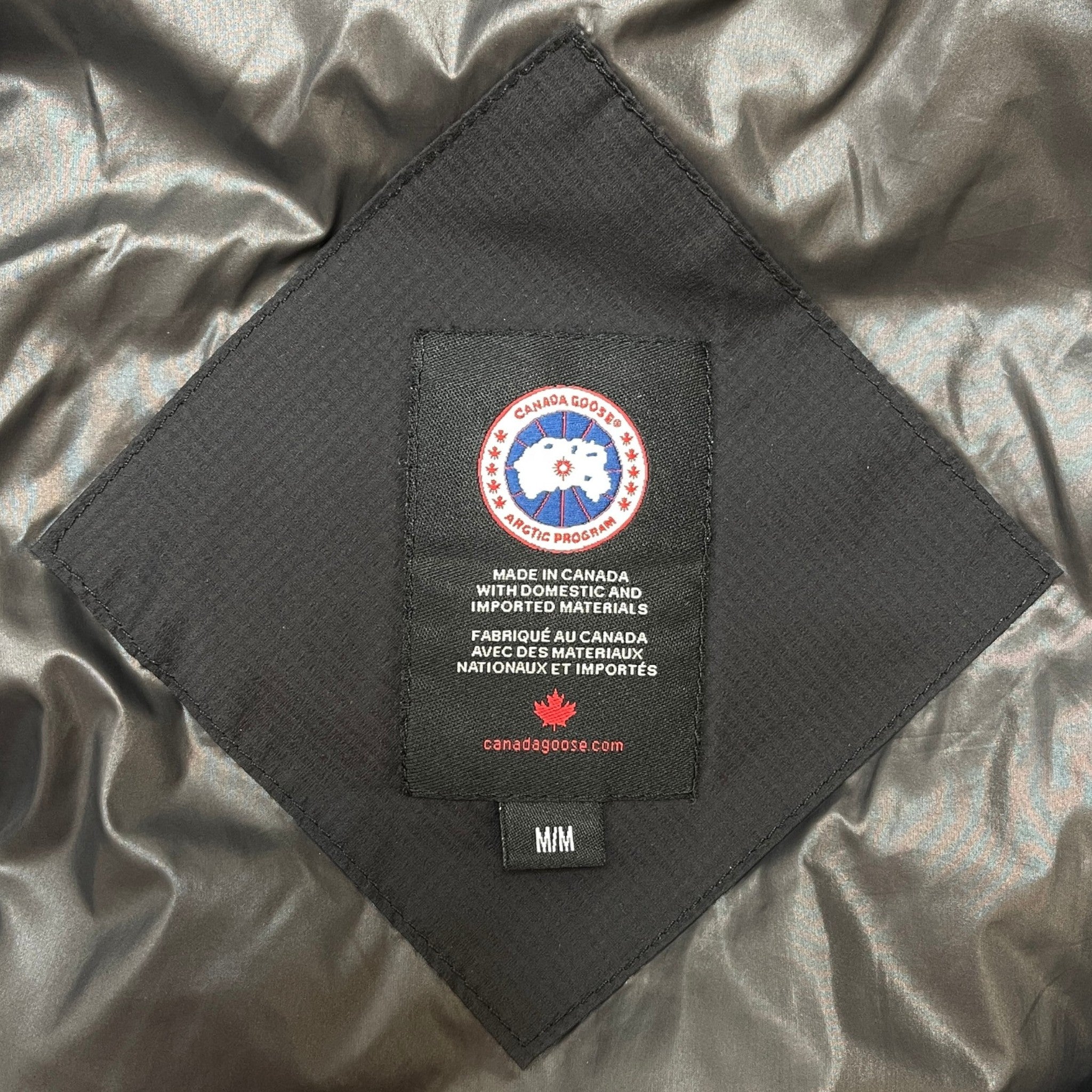 Men's Armstrong Down Jacket Black Size M