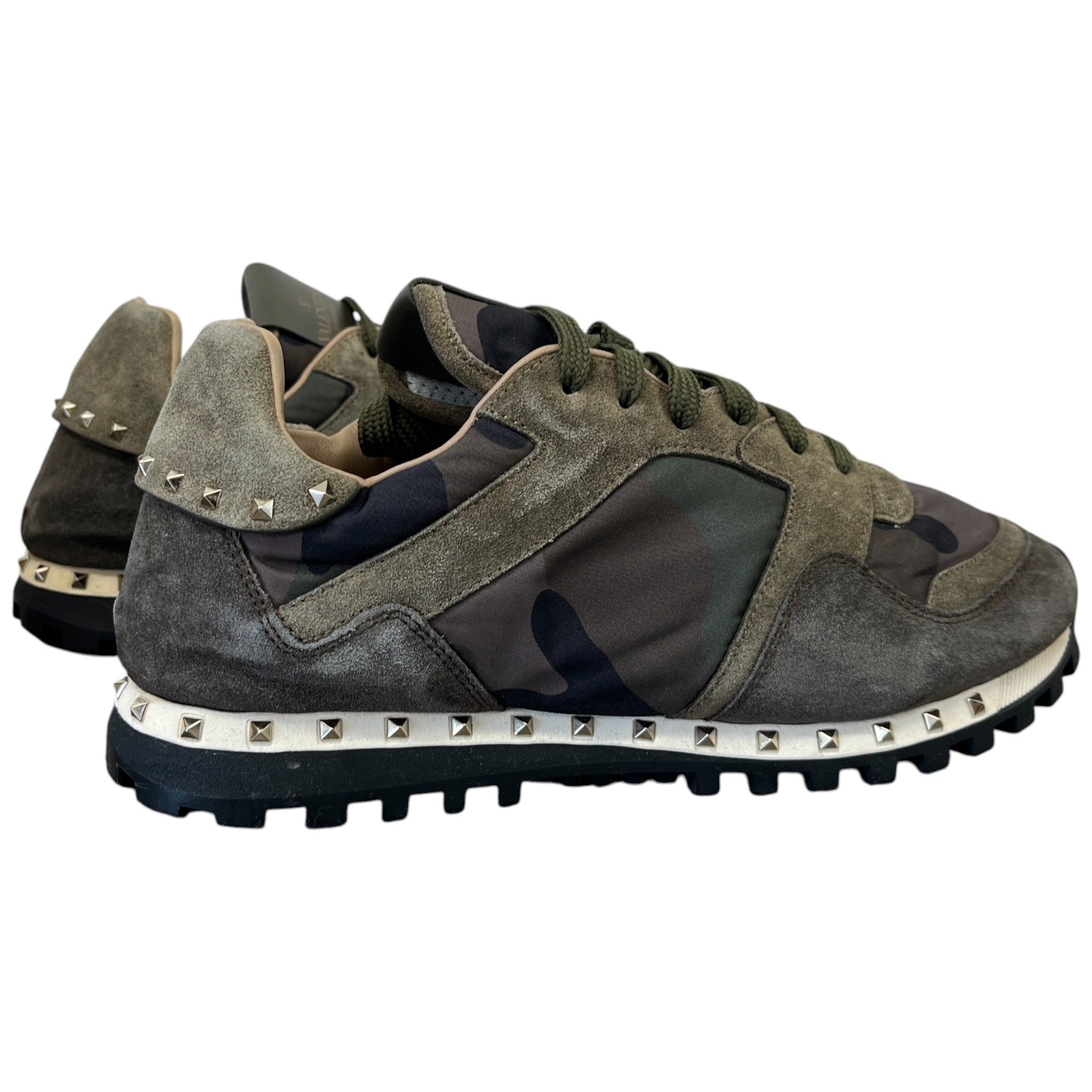 Men's Rock Runner Low Trainers Khaki Size EU 42 / UK 8