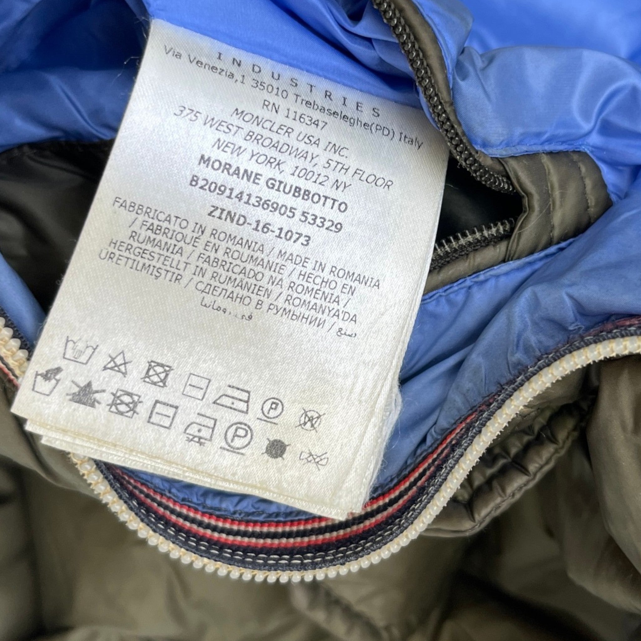 Men's Morane Down Jacket Khaki Size 5 / XXL
