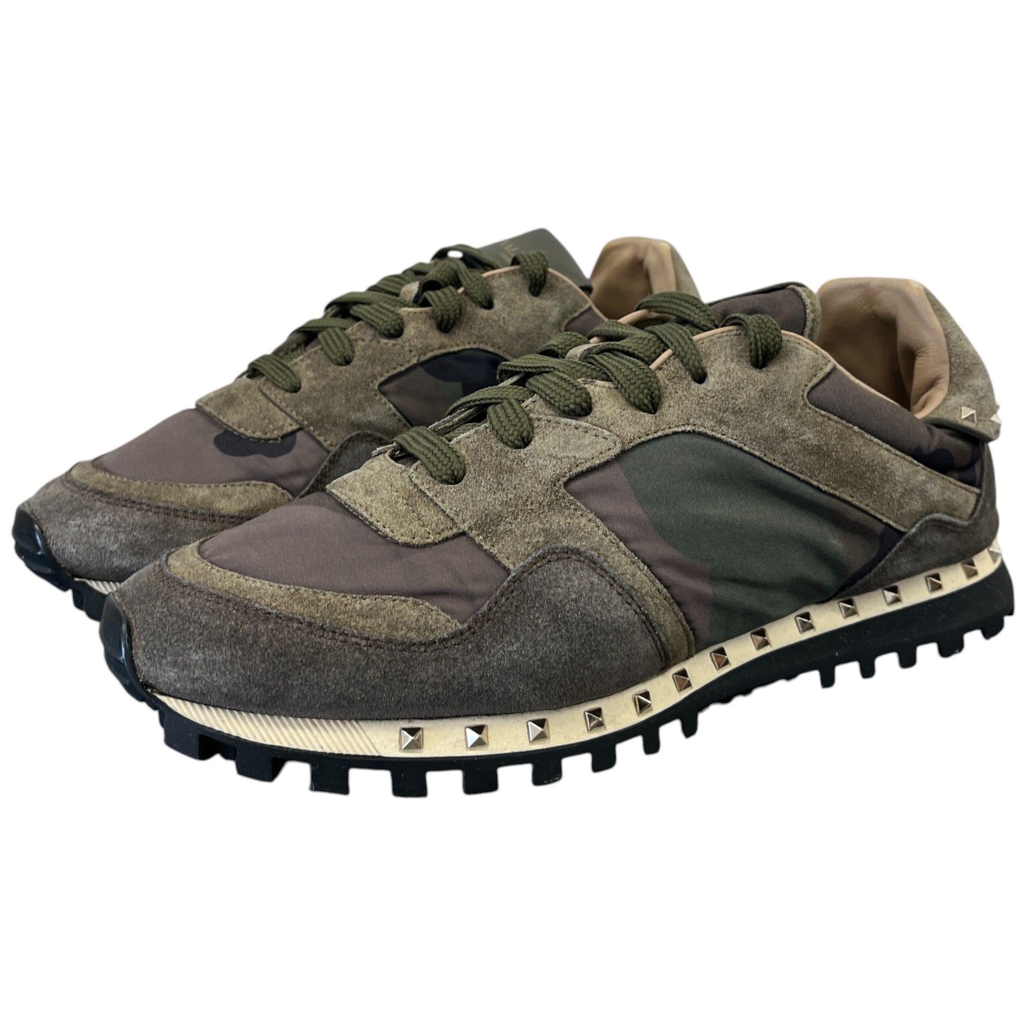 Men's Rock Runner Low Trainers Khaki Size EU 42 / UK 8
