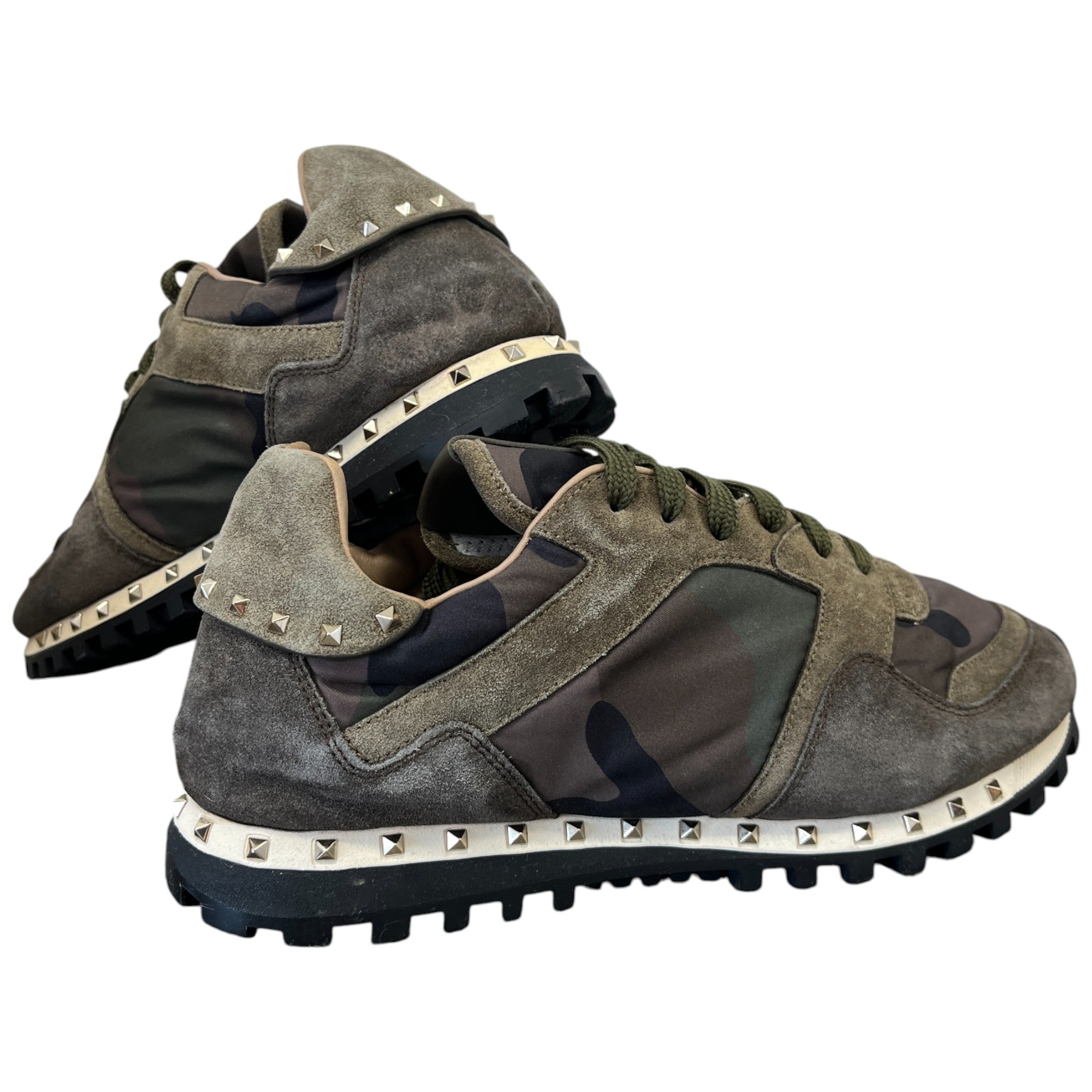 Men's Rock Runner Low Trainers Khaki Size EU 42 / UK 8