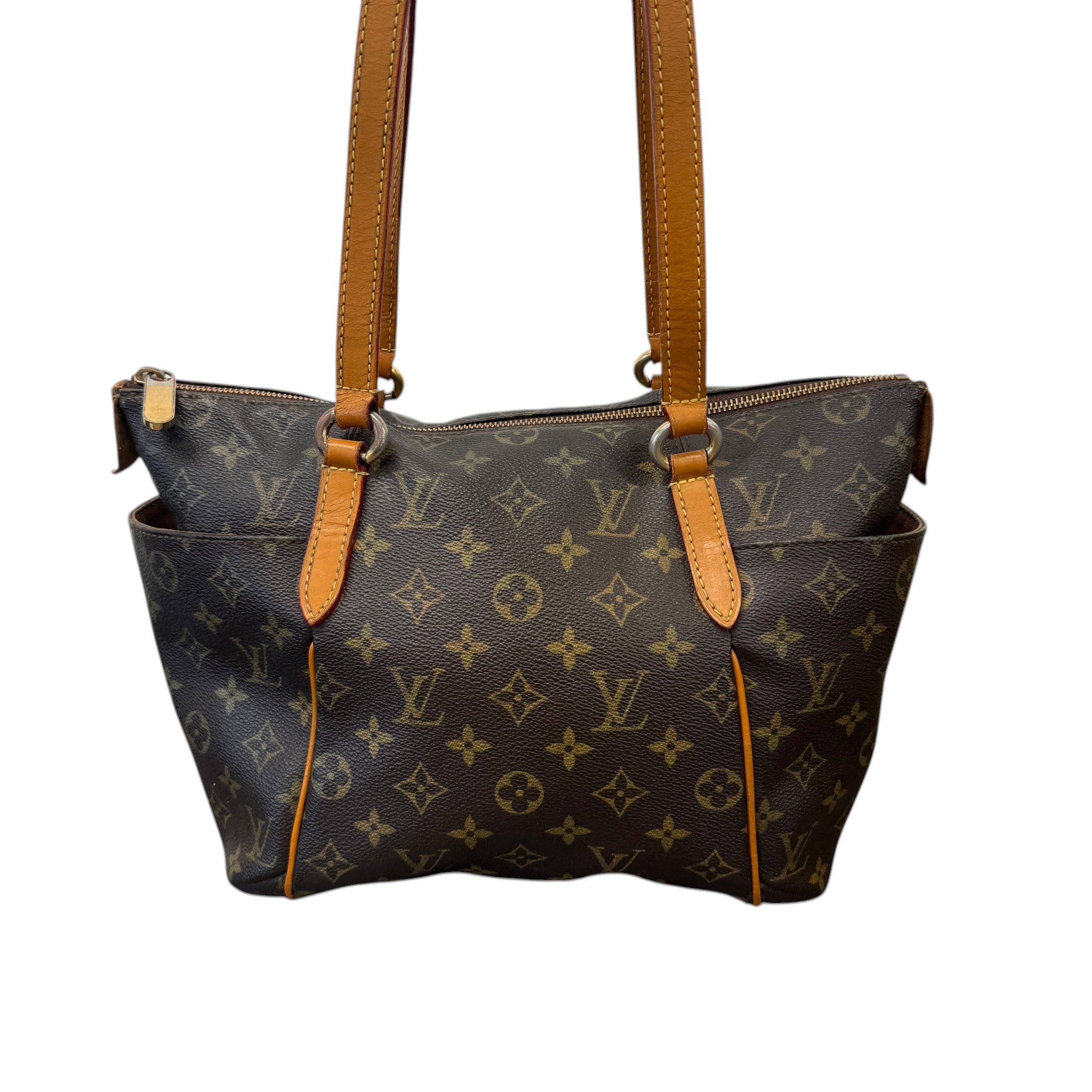 Women's Monogram Canvas Totally Pm Bag Brown