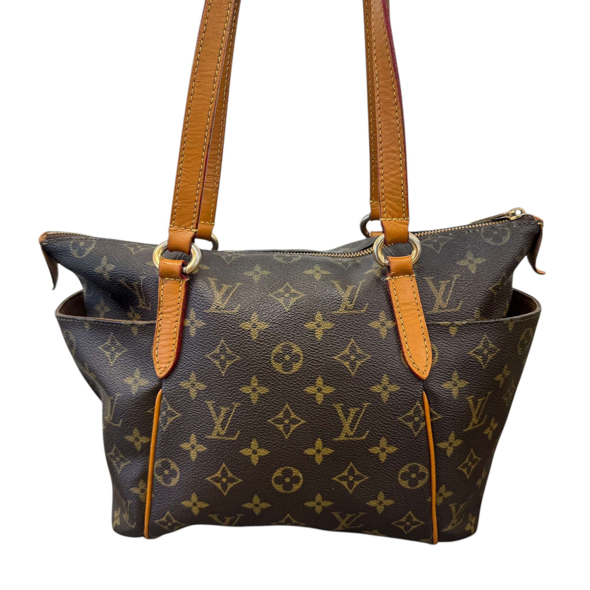 Women's Monogram Canvas Totally Pm Bag Brown
