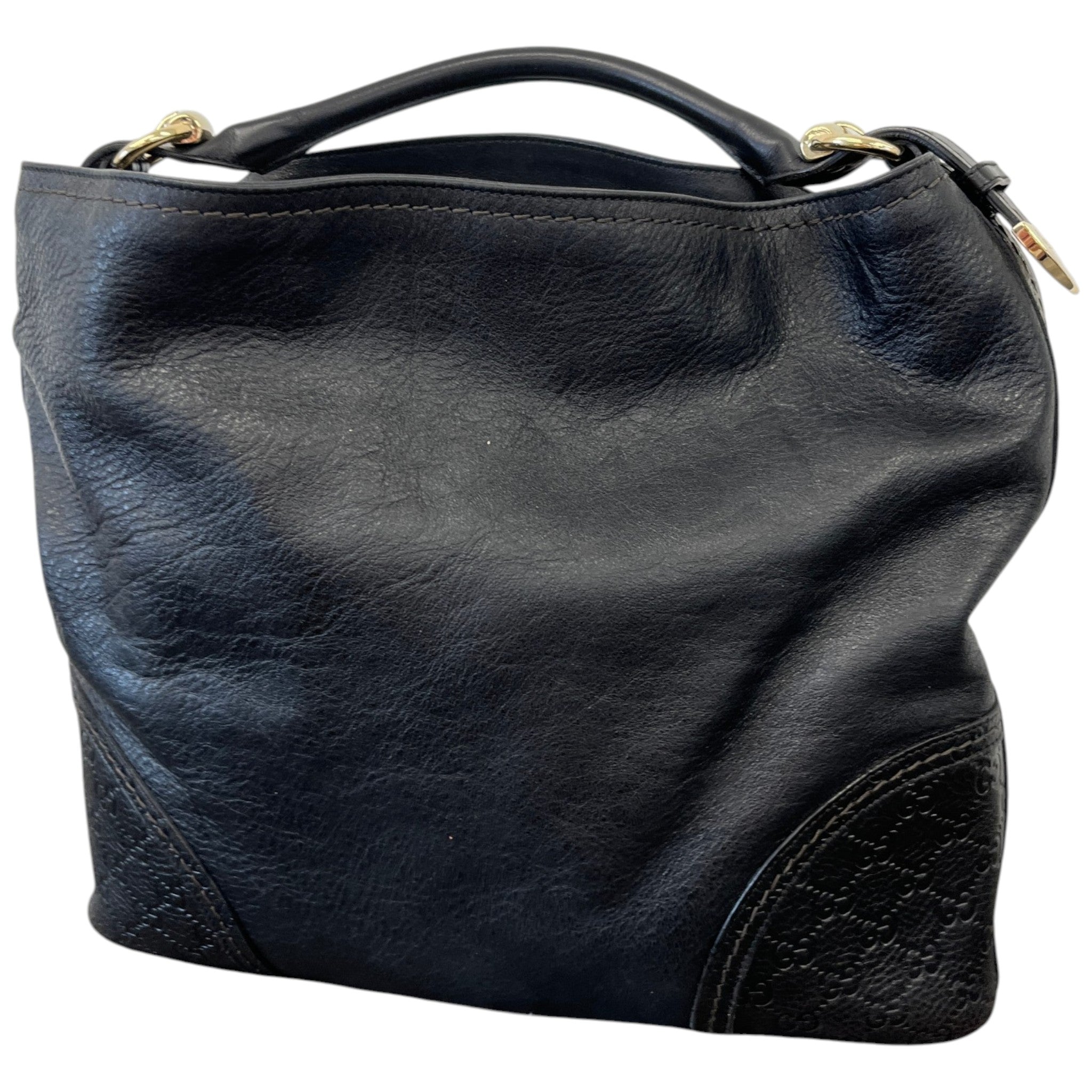 Women's Gg Signature Signoria Large Bag Black