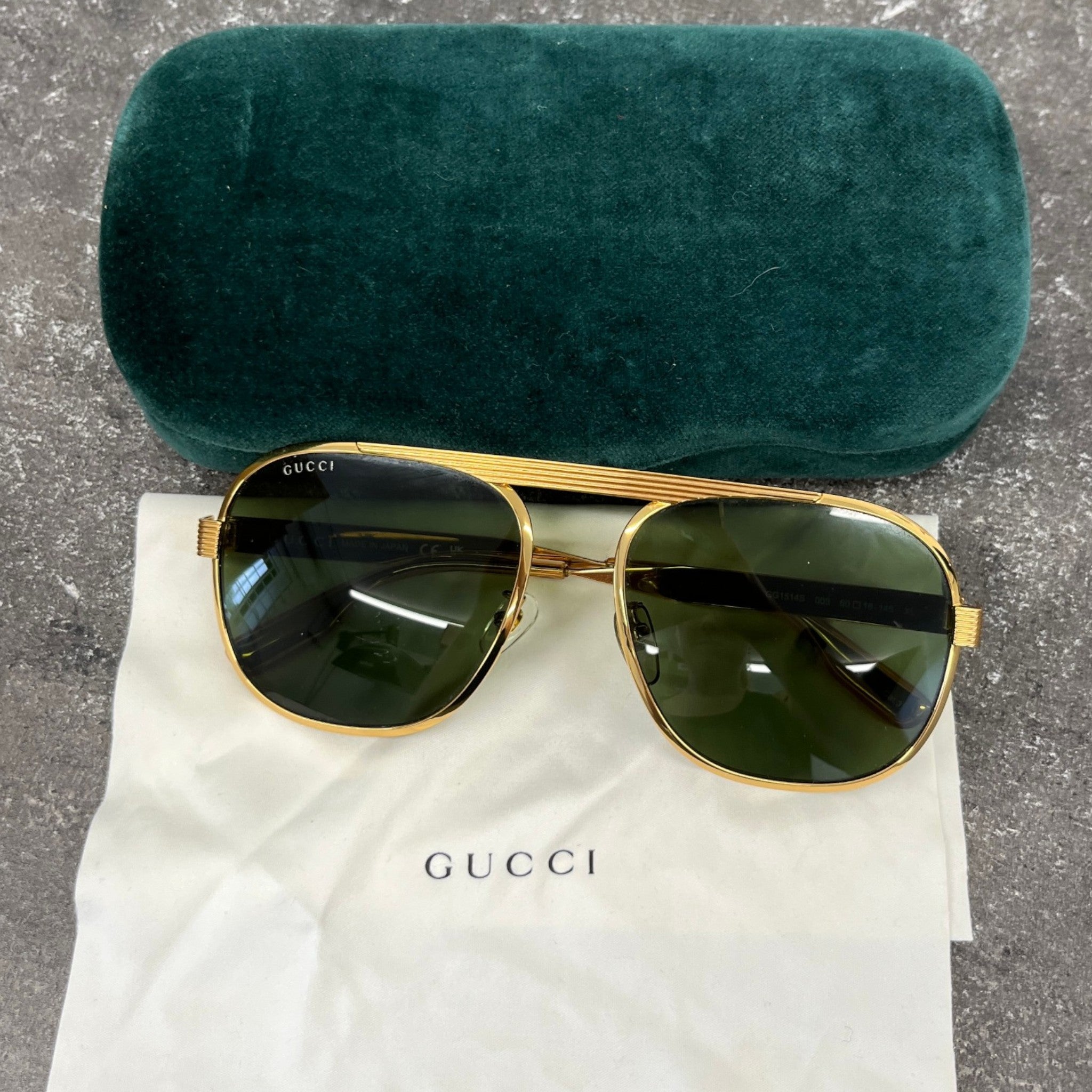 Men's Gg1514S Sunglasses Gold