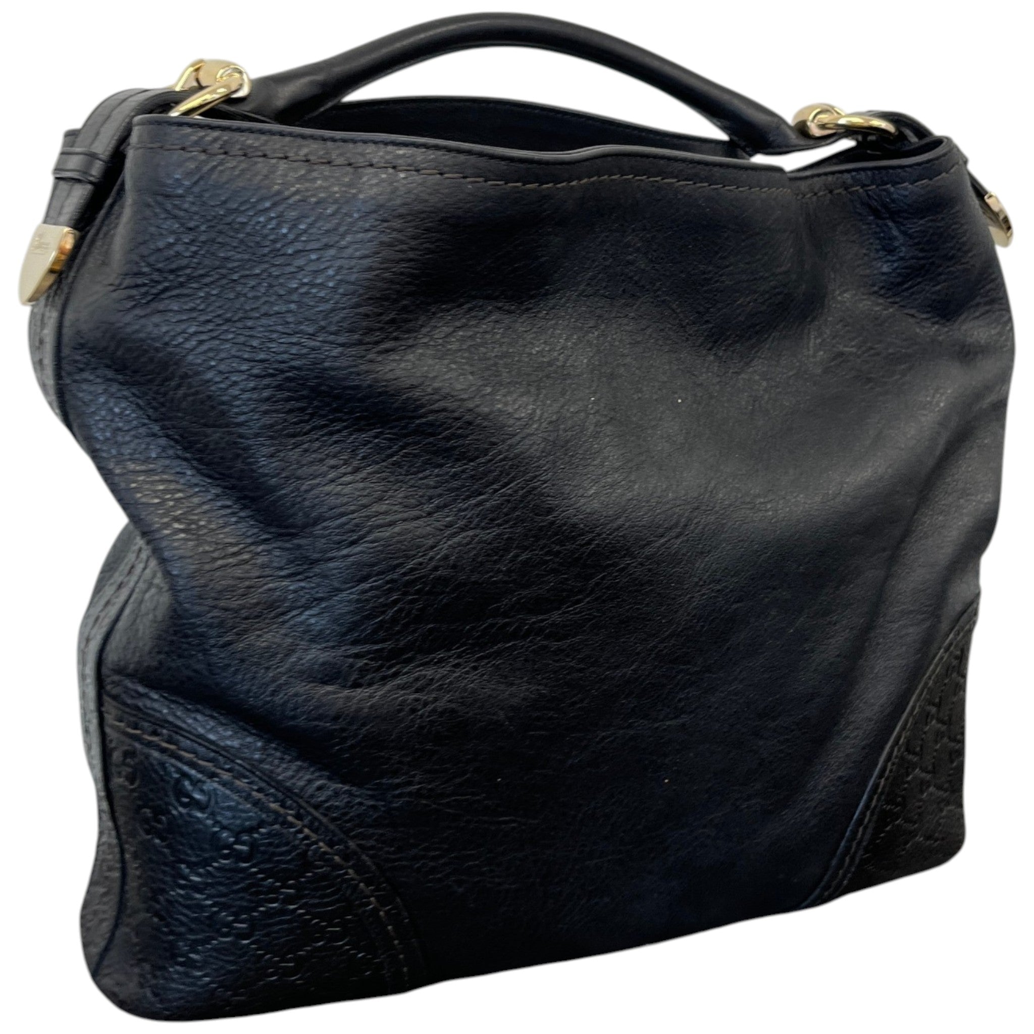 Women's Gg Signature Signoria Large Bag Black