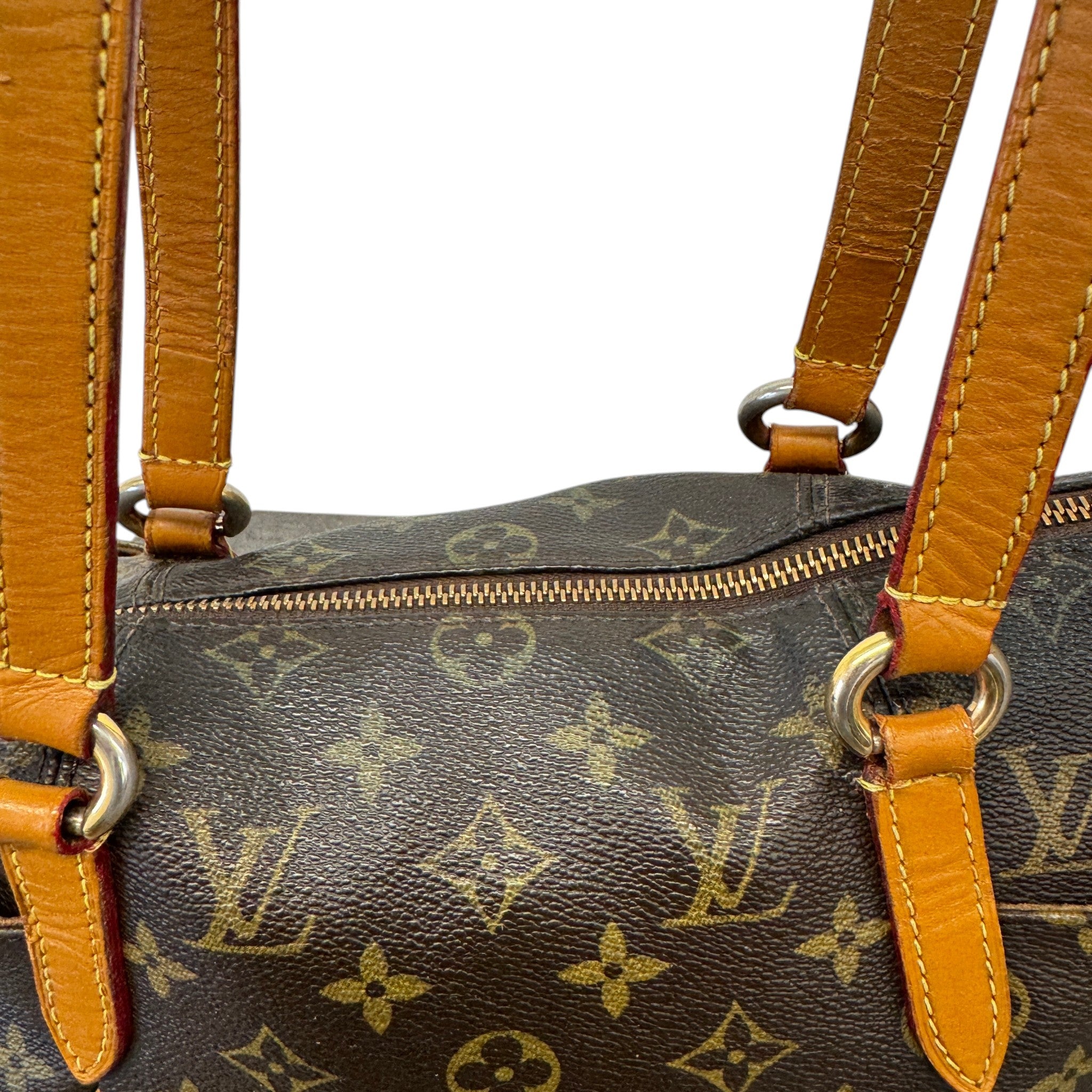 Women's Monogram Canvas Totally Pm Bag Brown