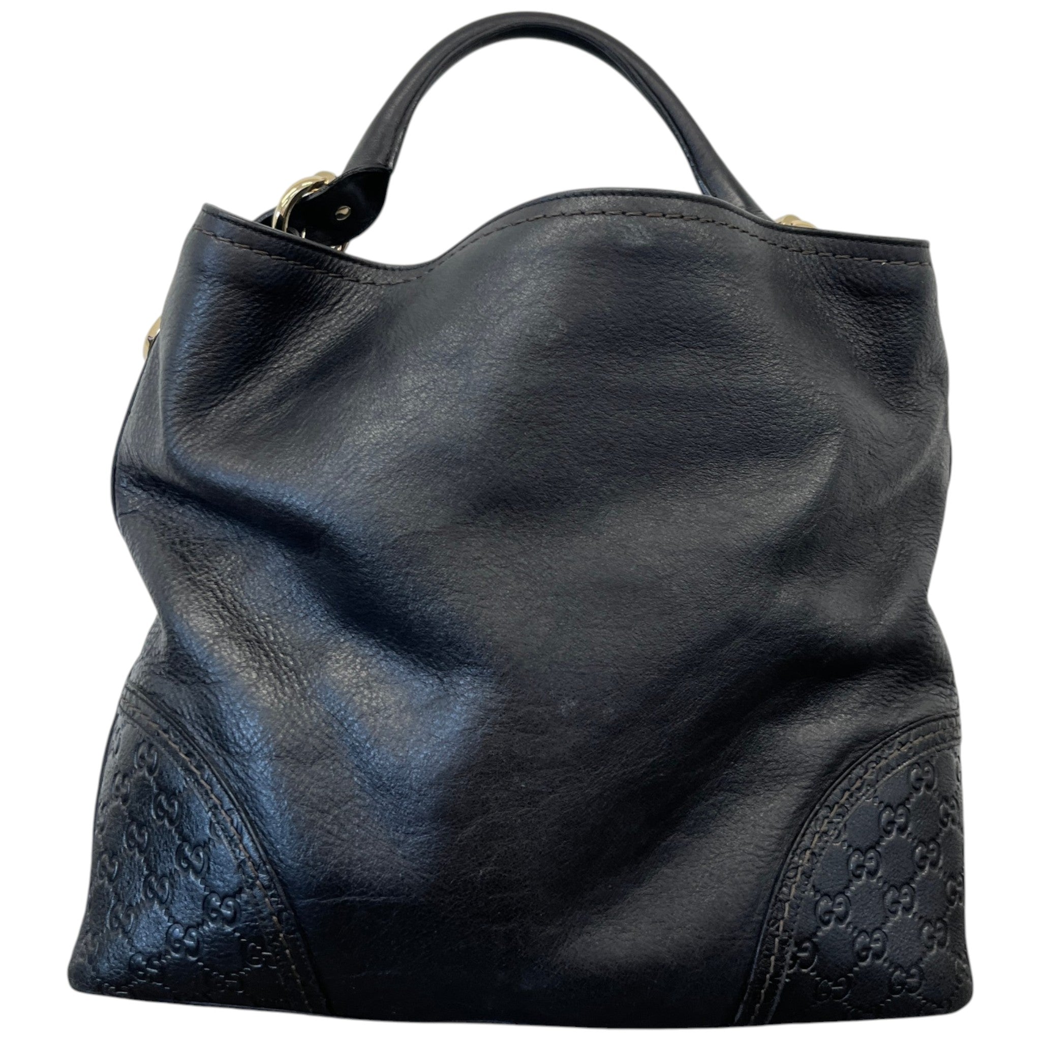 Women's Gg Signature Signoria Large Bag Black
